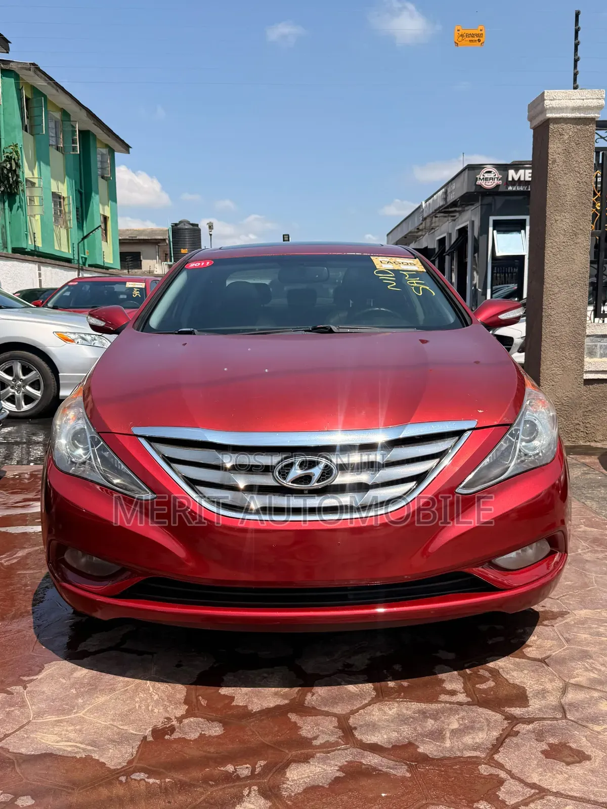 Hyundai Sonata Limited 2.0T w/17" Wheels (2.0L 4cyl 6A) 2011 Burgundy