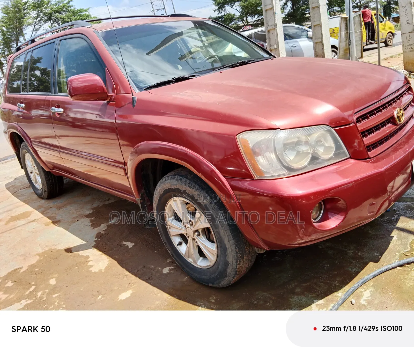 Toyota Highlander 2004 Red