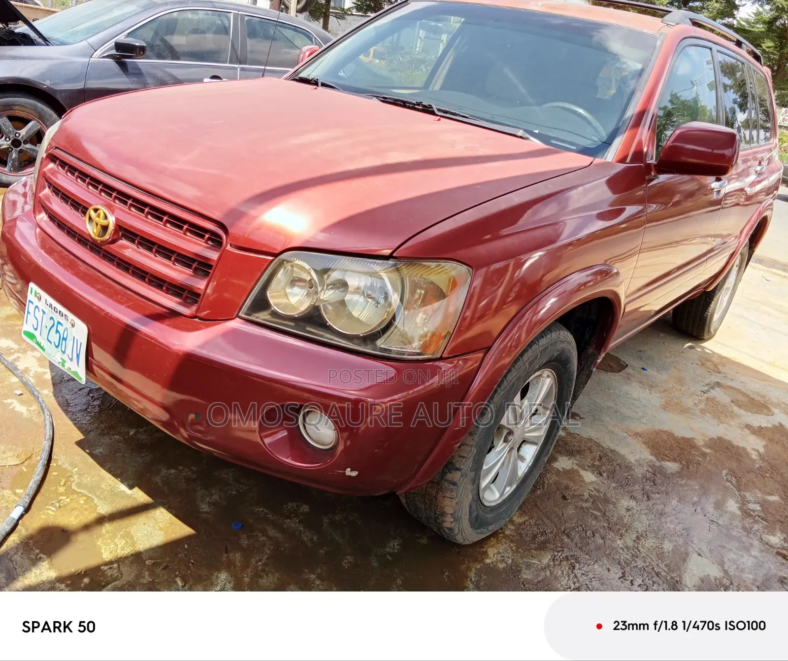 Toyota Highlander 2004 Red