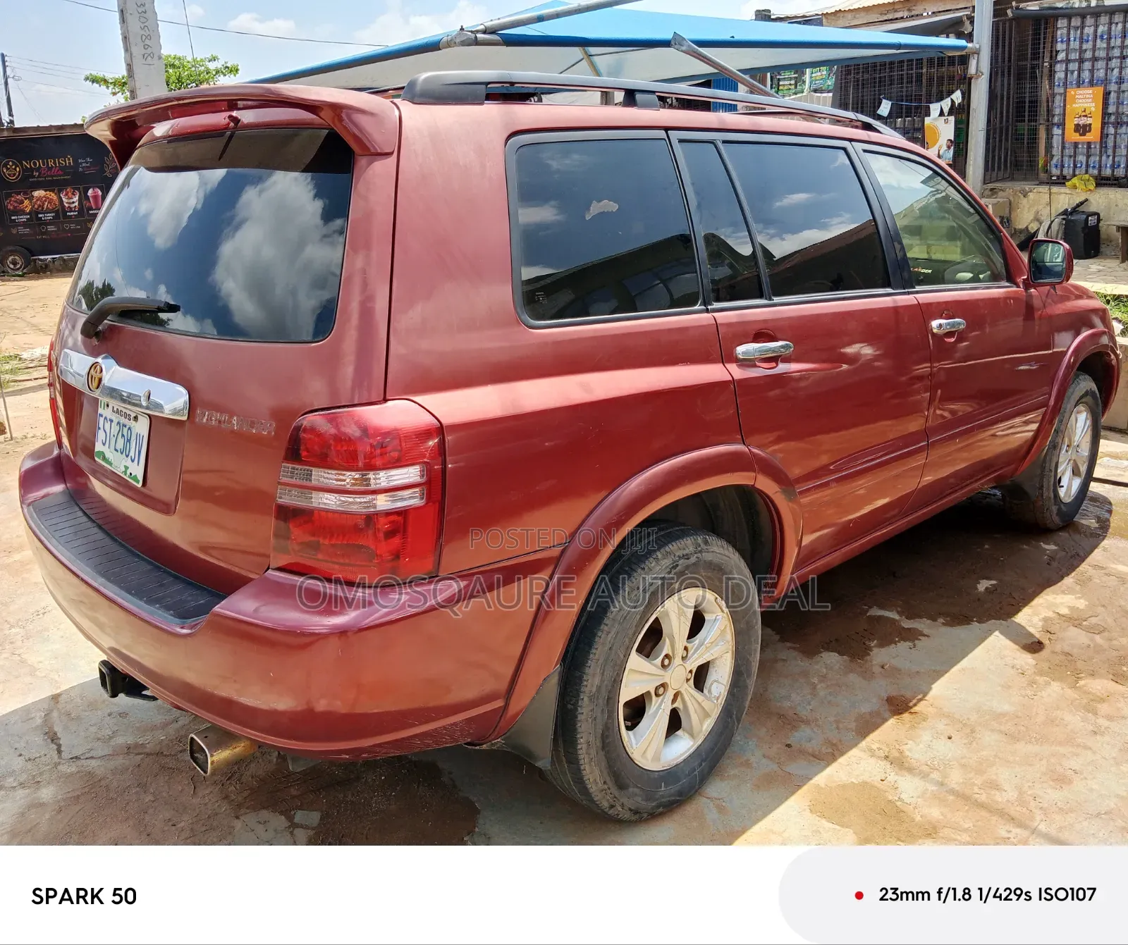Toyota Highlander 2004 Red