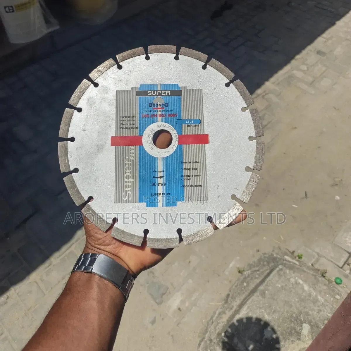Dronco Diamond Cutting Disc 9"