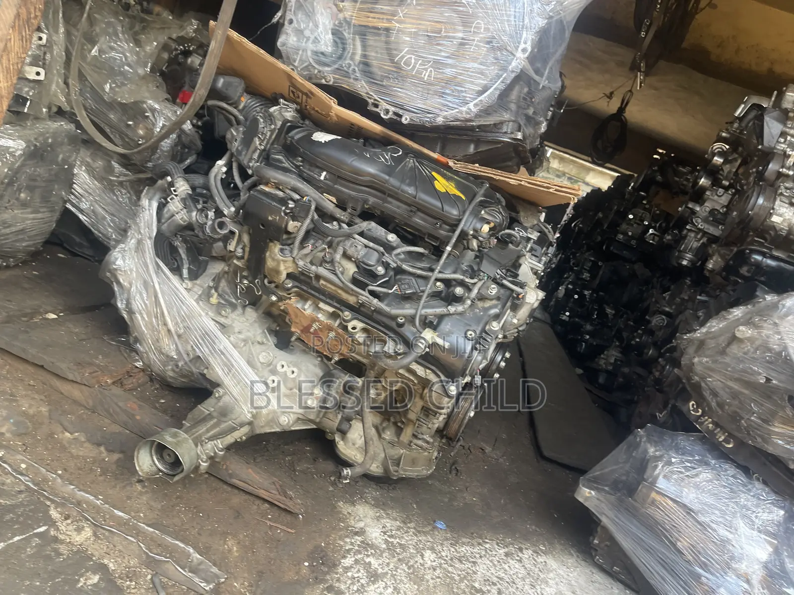 Toyota Highlander 2020 Engine and Gear Box 2GR