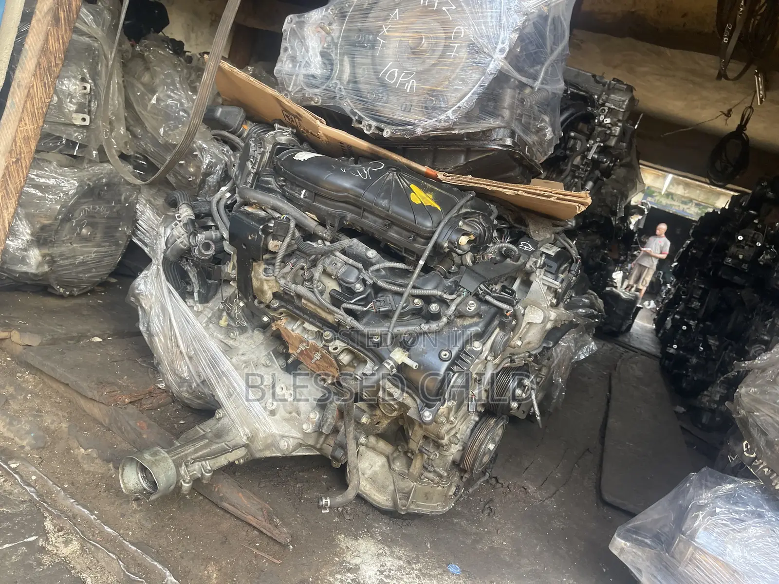 Toyota Highlander 2020 Engine and Gear Box 2GR