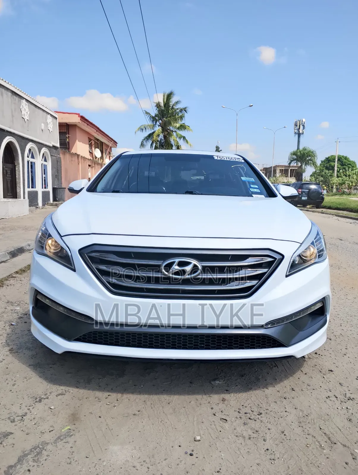 Hyundai Sonata SE 2016 White