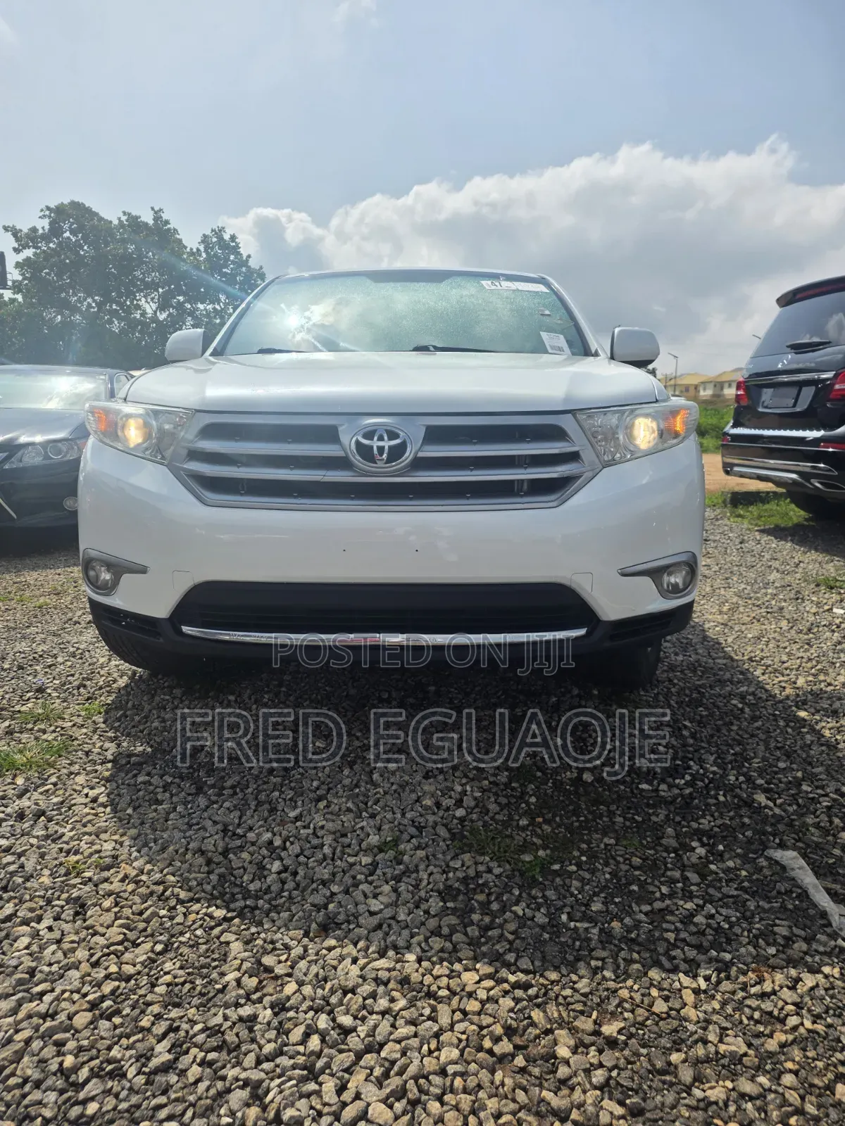 Toyota Highlander 3.5L 4WD 2013 White