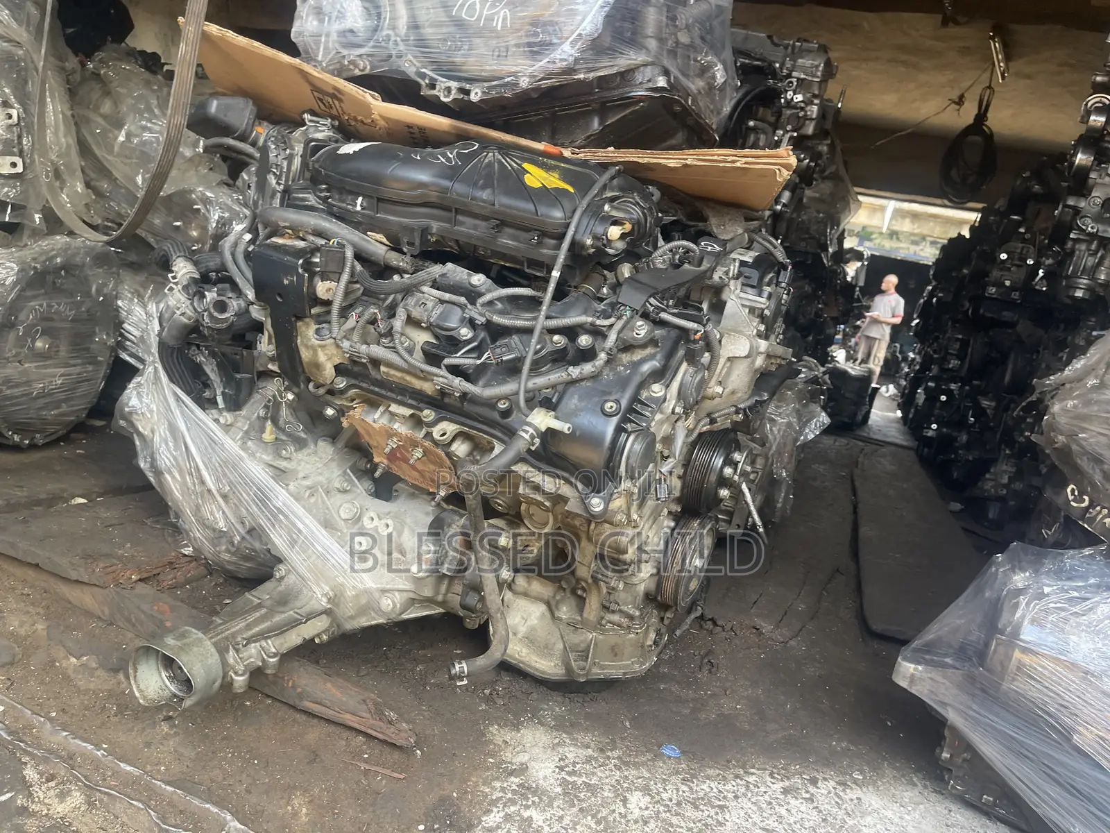 Toyota Highlander 2020 Engine and Gear Box 2GR