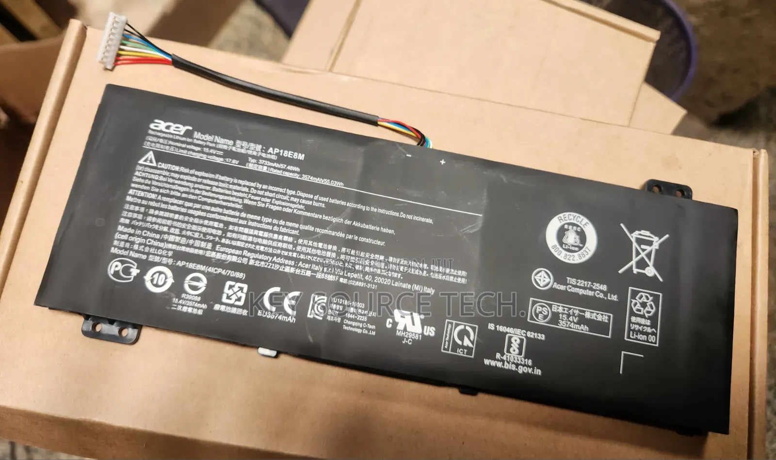 AP18E8M Laptop Battery for Acer Nitro 5 AN51751 AN51752 AN51554
