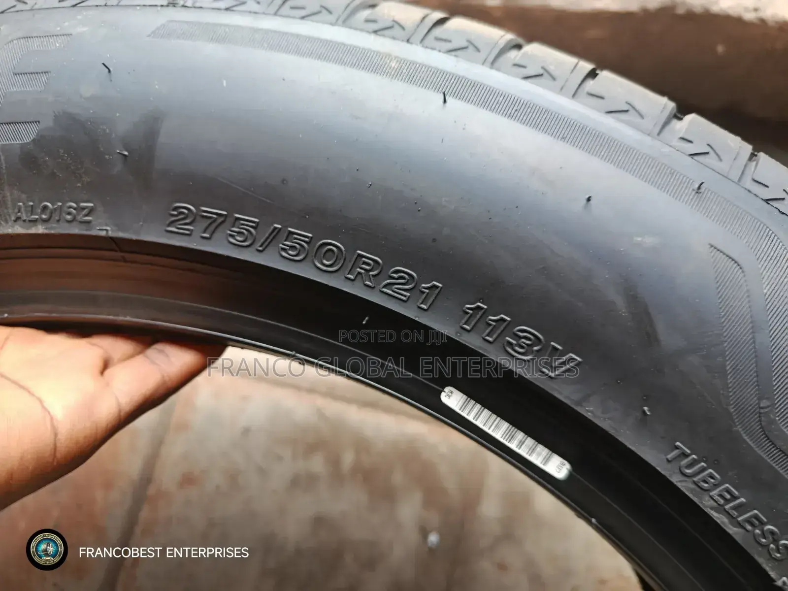275/50r21 Bridgestone Tyre