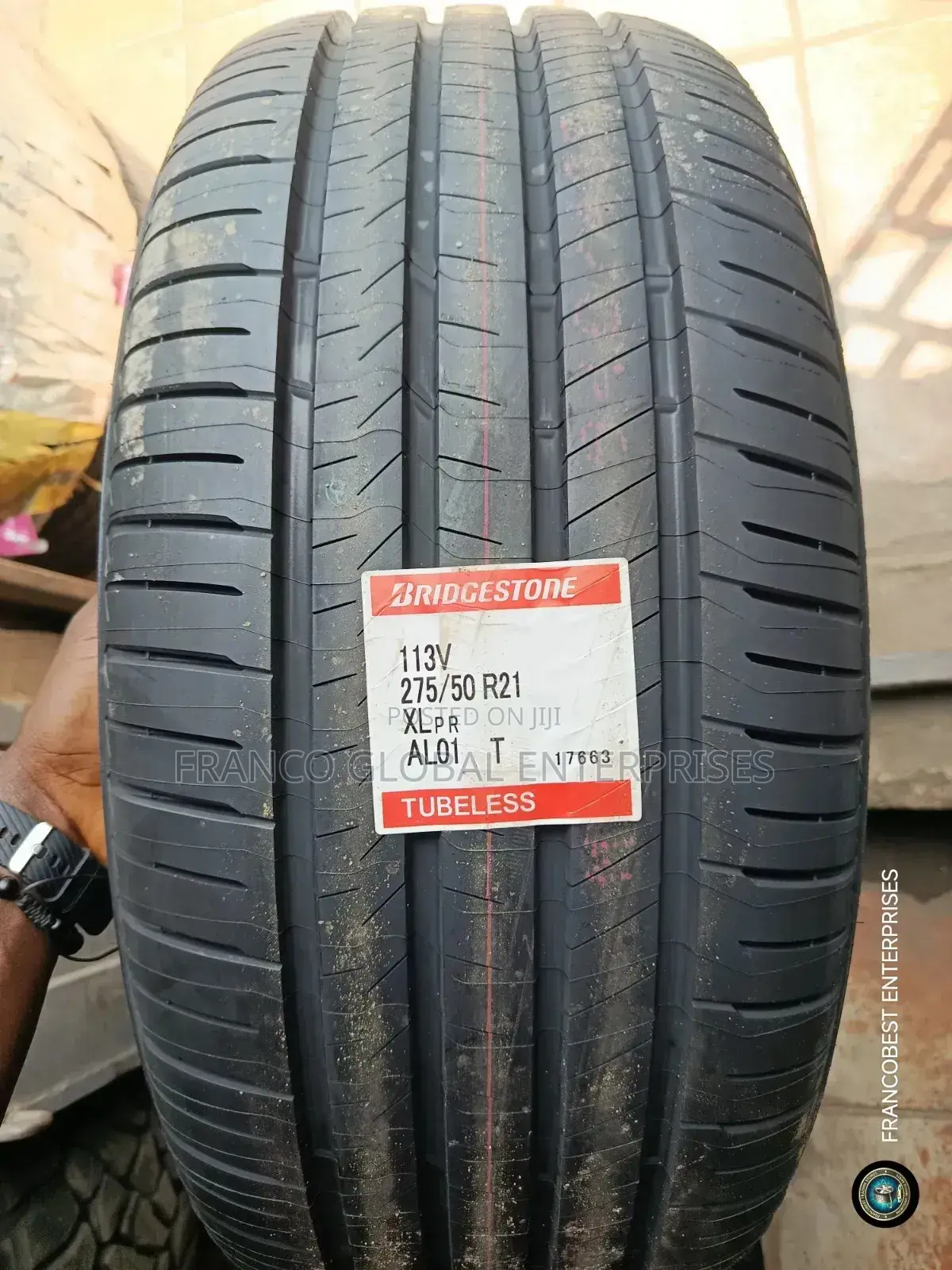 275/50r21 Bridgestone Tyre