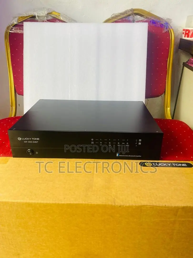 Lucky Tone WF-850 2ABT Network 4-Zone Bluetooth Amplifier.