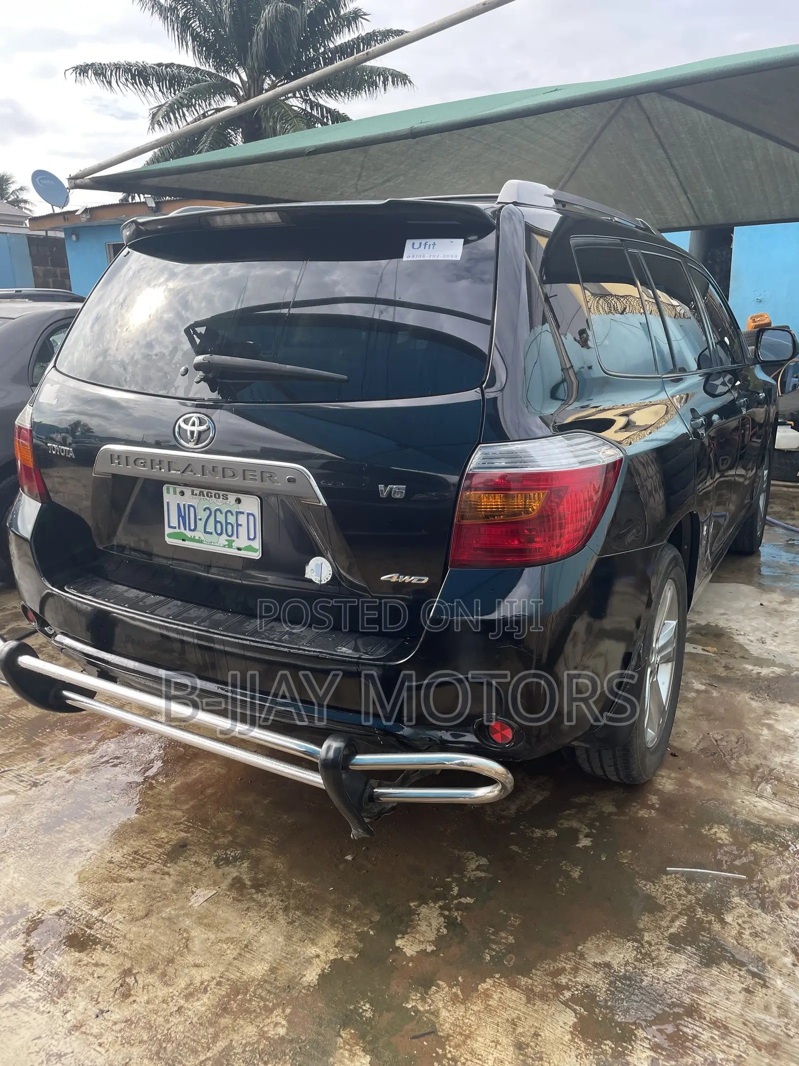 Toyota Highlander Sport 2009 Black
