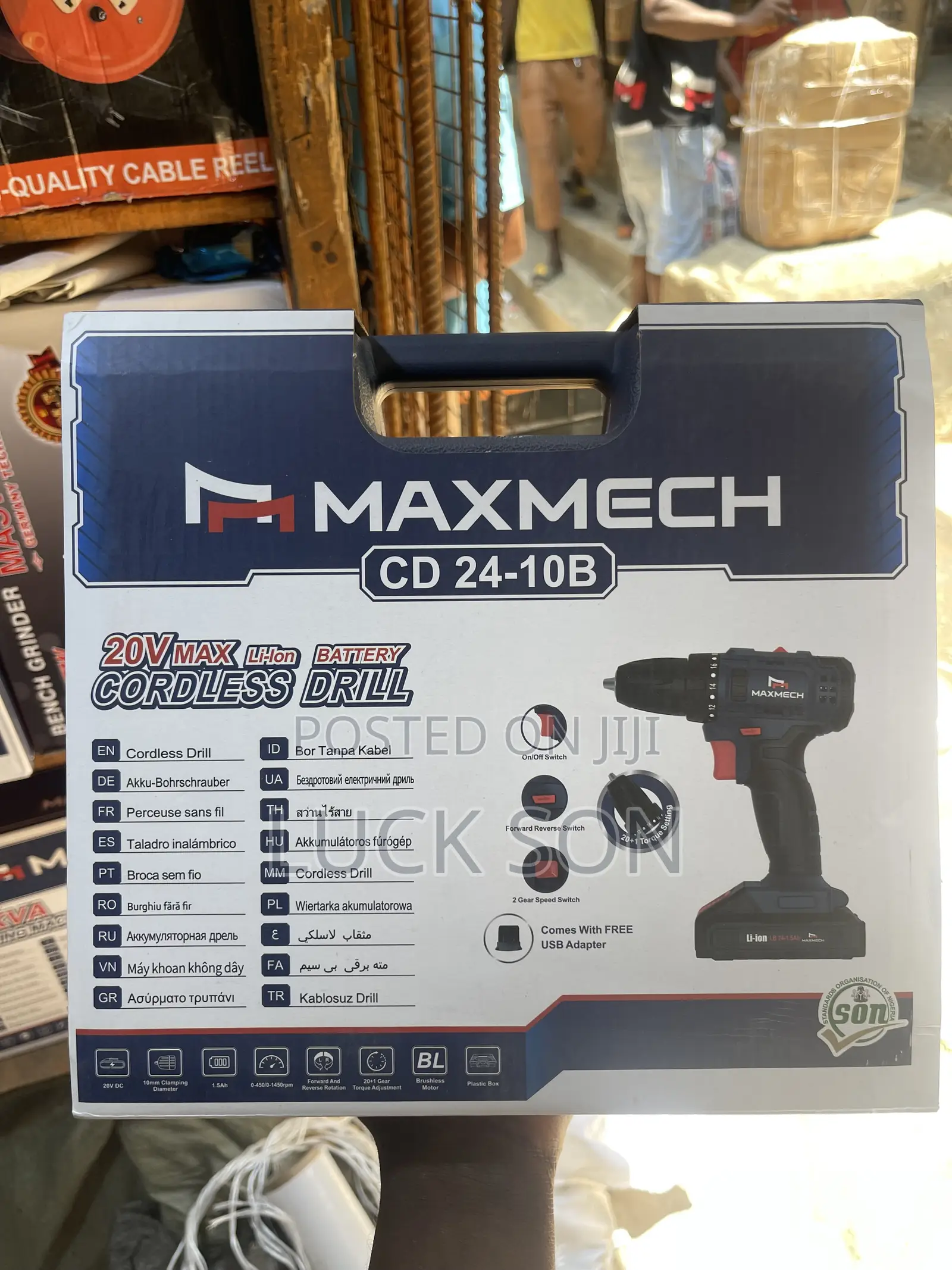 Maxmech Cordless Drill