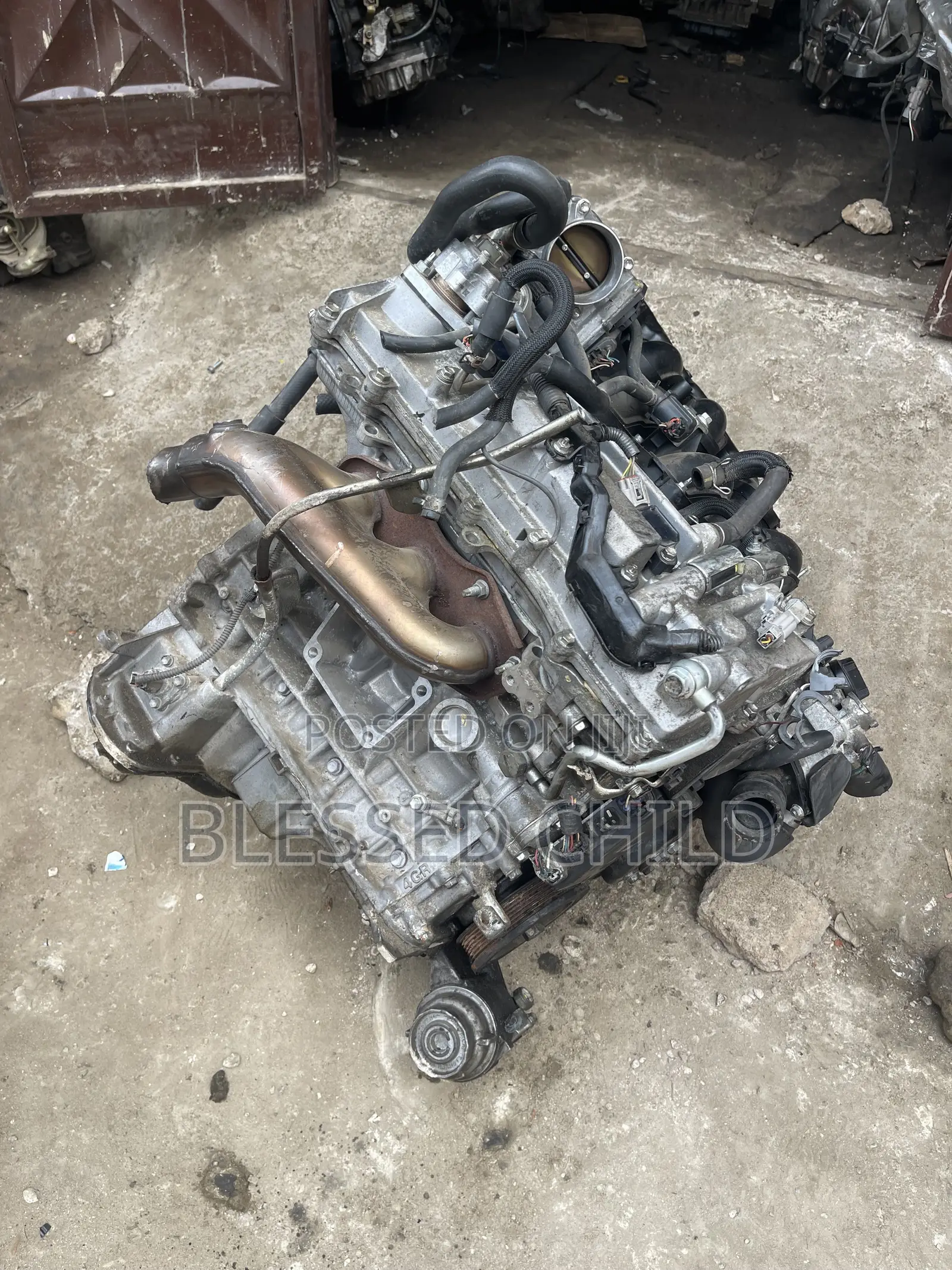 Lexus Gx350 Engine 2wd 4gr