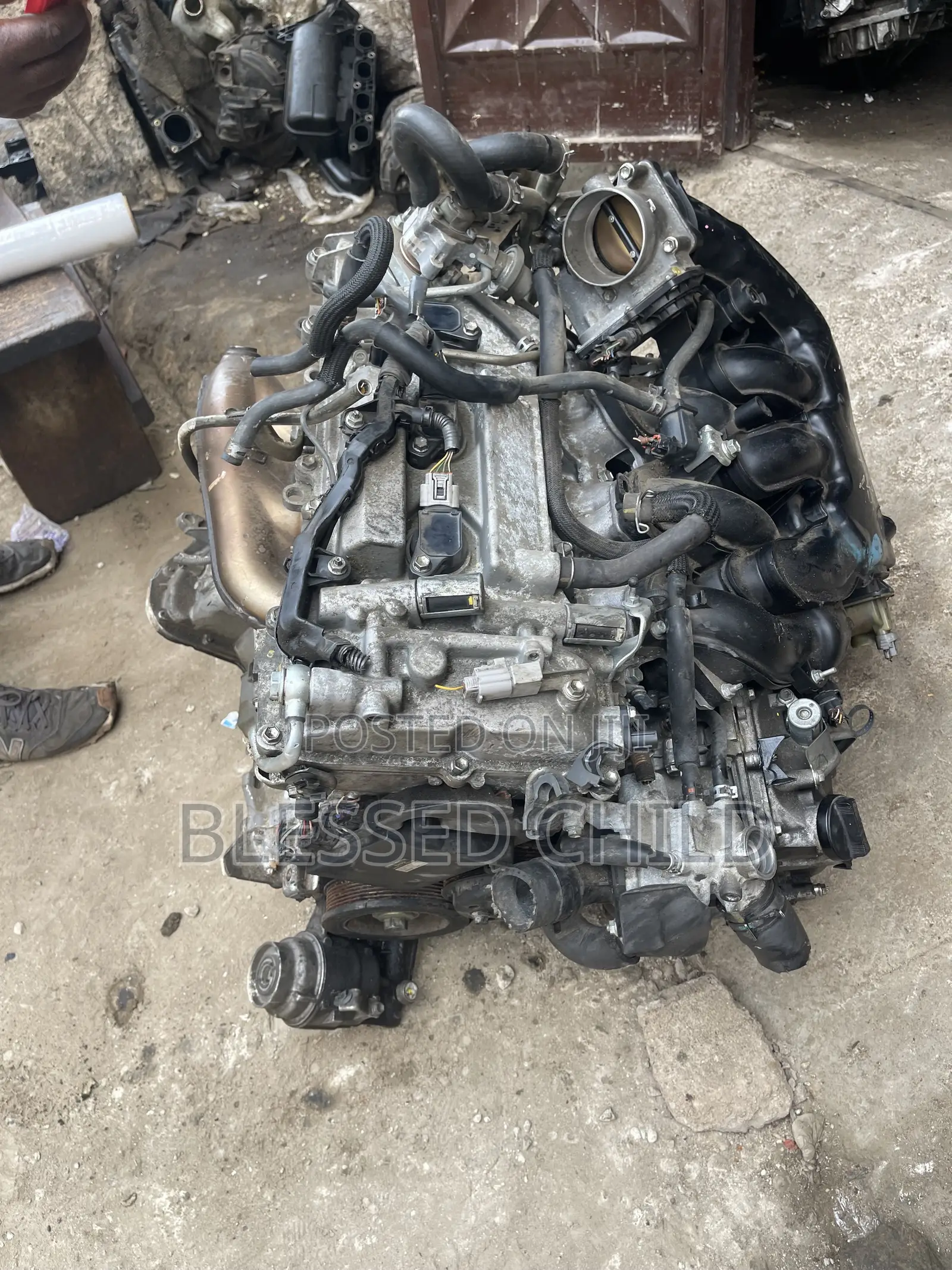 Lexus Gx350 Engine 2wd 4gr