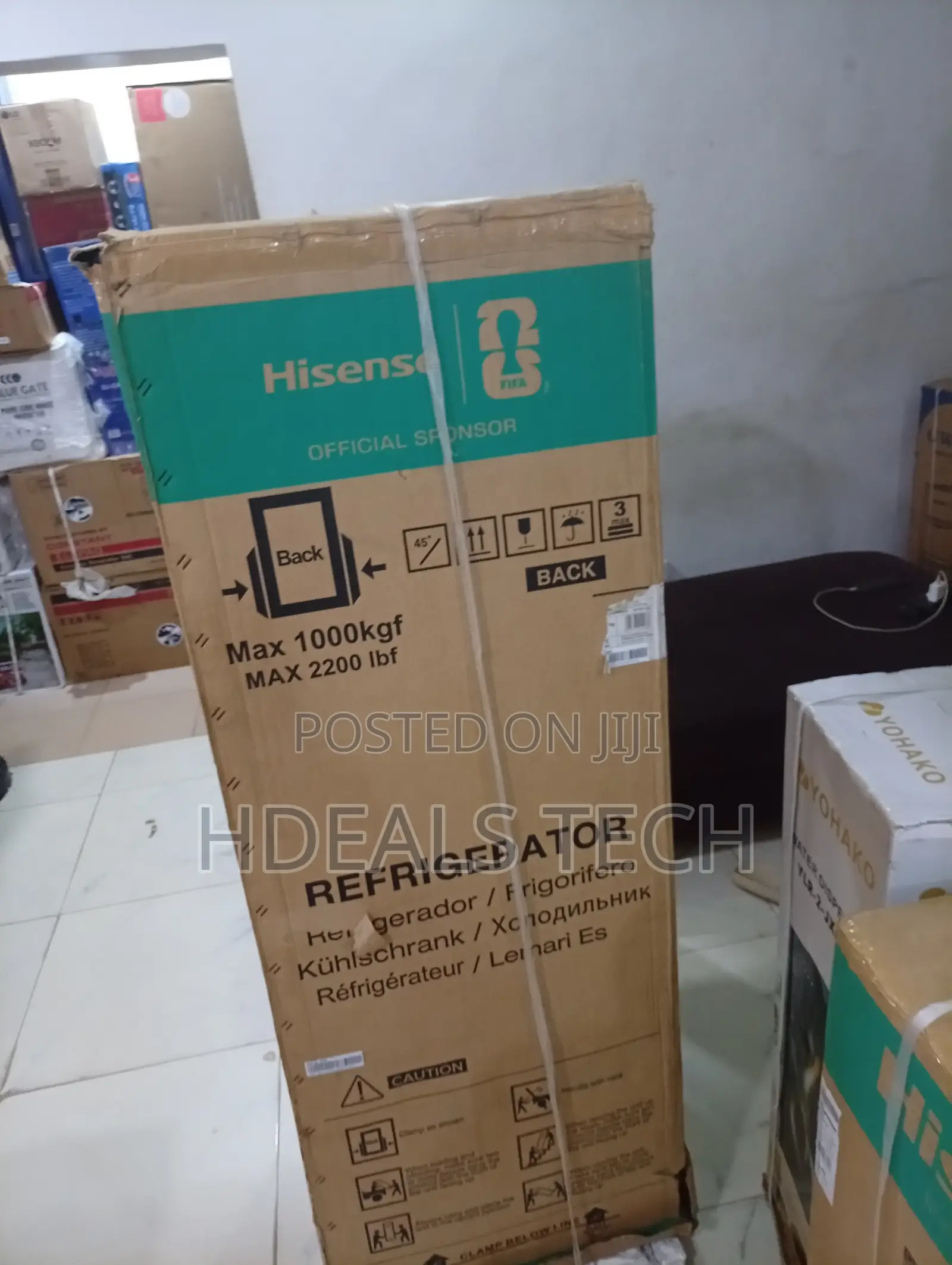 Stay Cool With Hisense 225l Double Door Refrigerator Ref29dca
