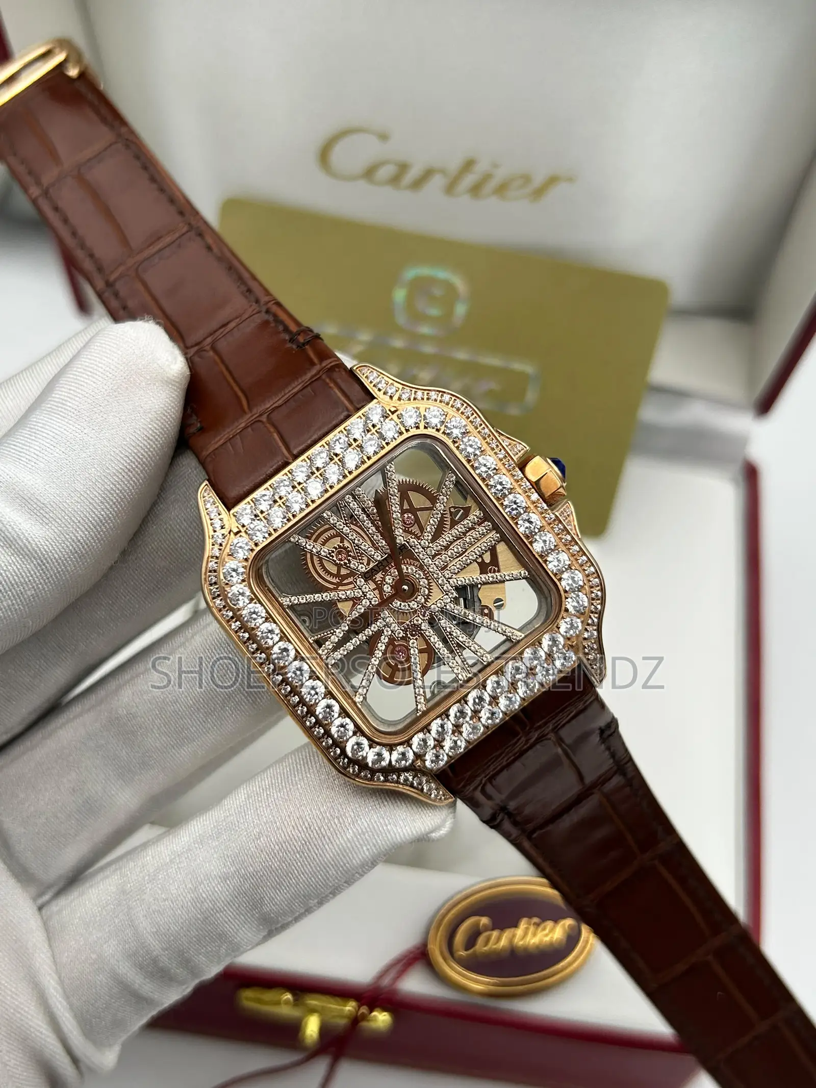 Audemars Piguet Stoned Frame Automatic Watch | Luxury Timepiece