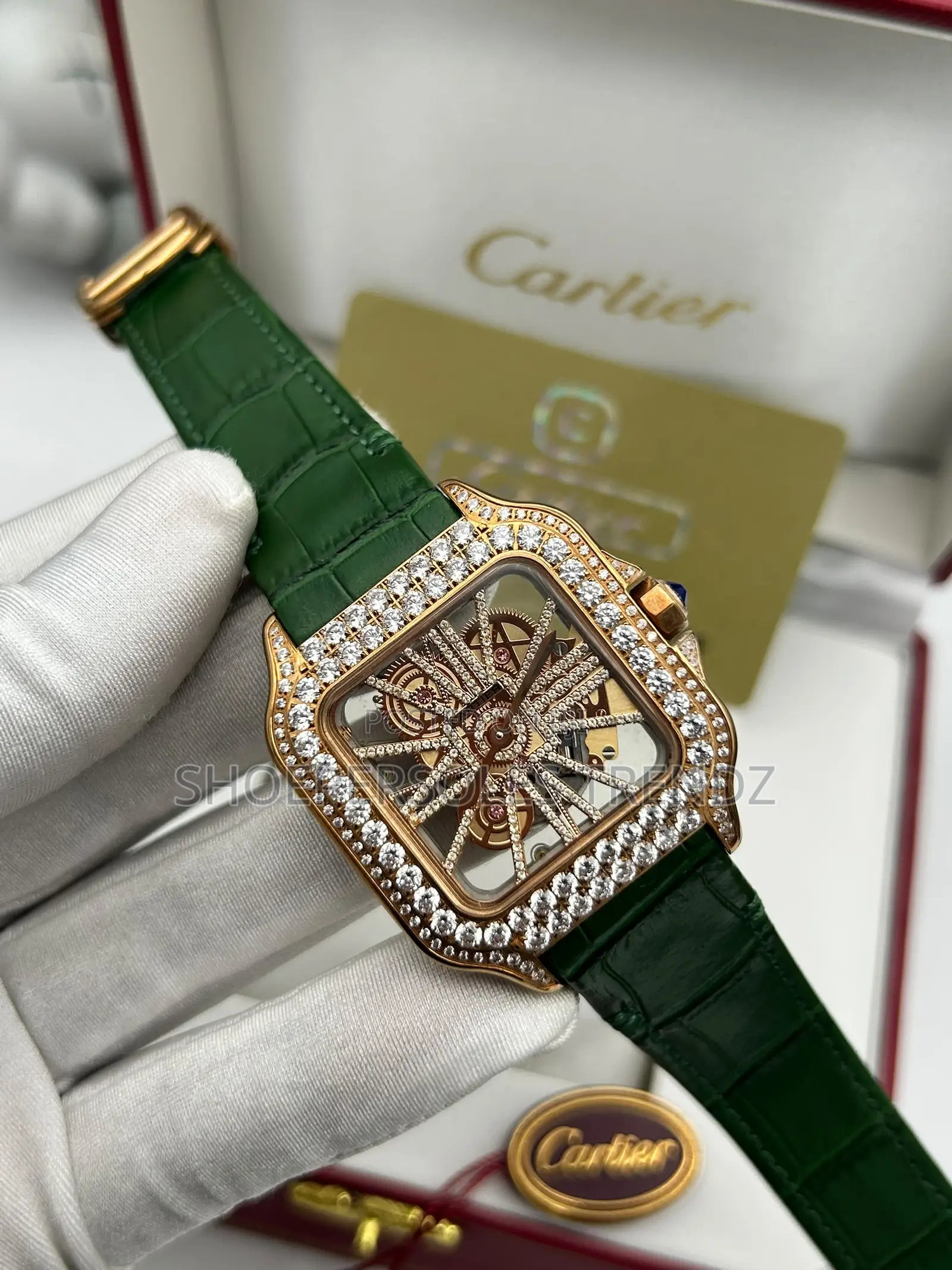 Audemars Piguet Stoned Frame Automatic Watch | Luxury Timepiece
