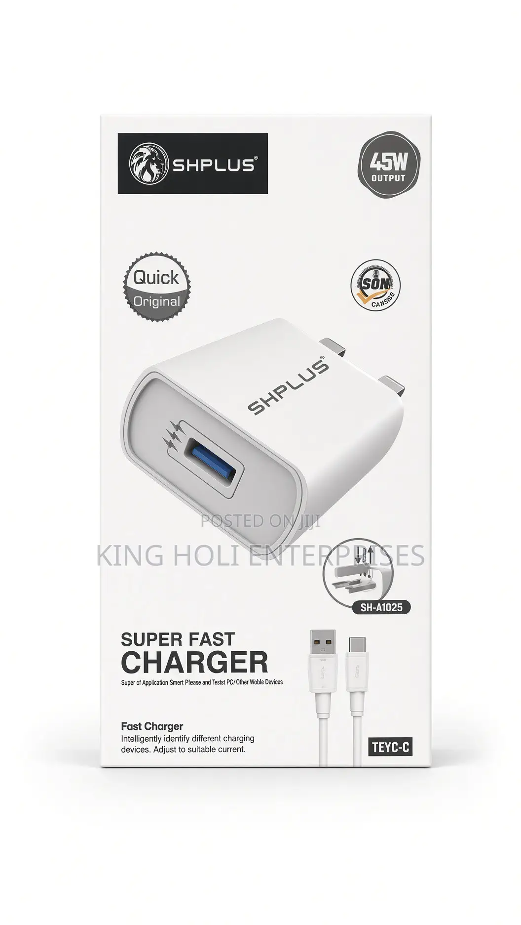 SHPLUS Super Fast Charger