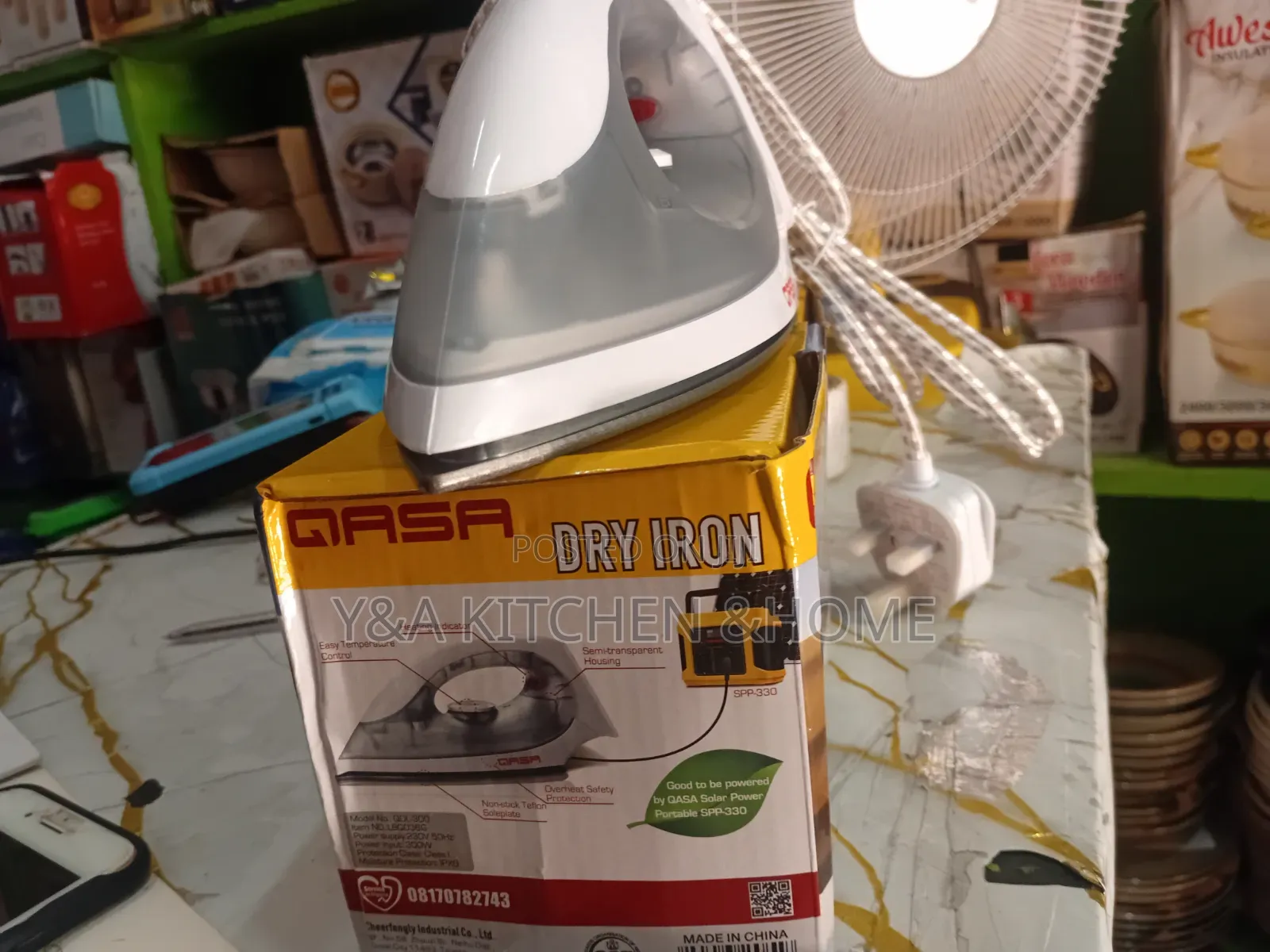 Solar Pressing Iron