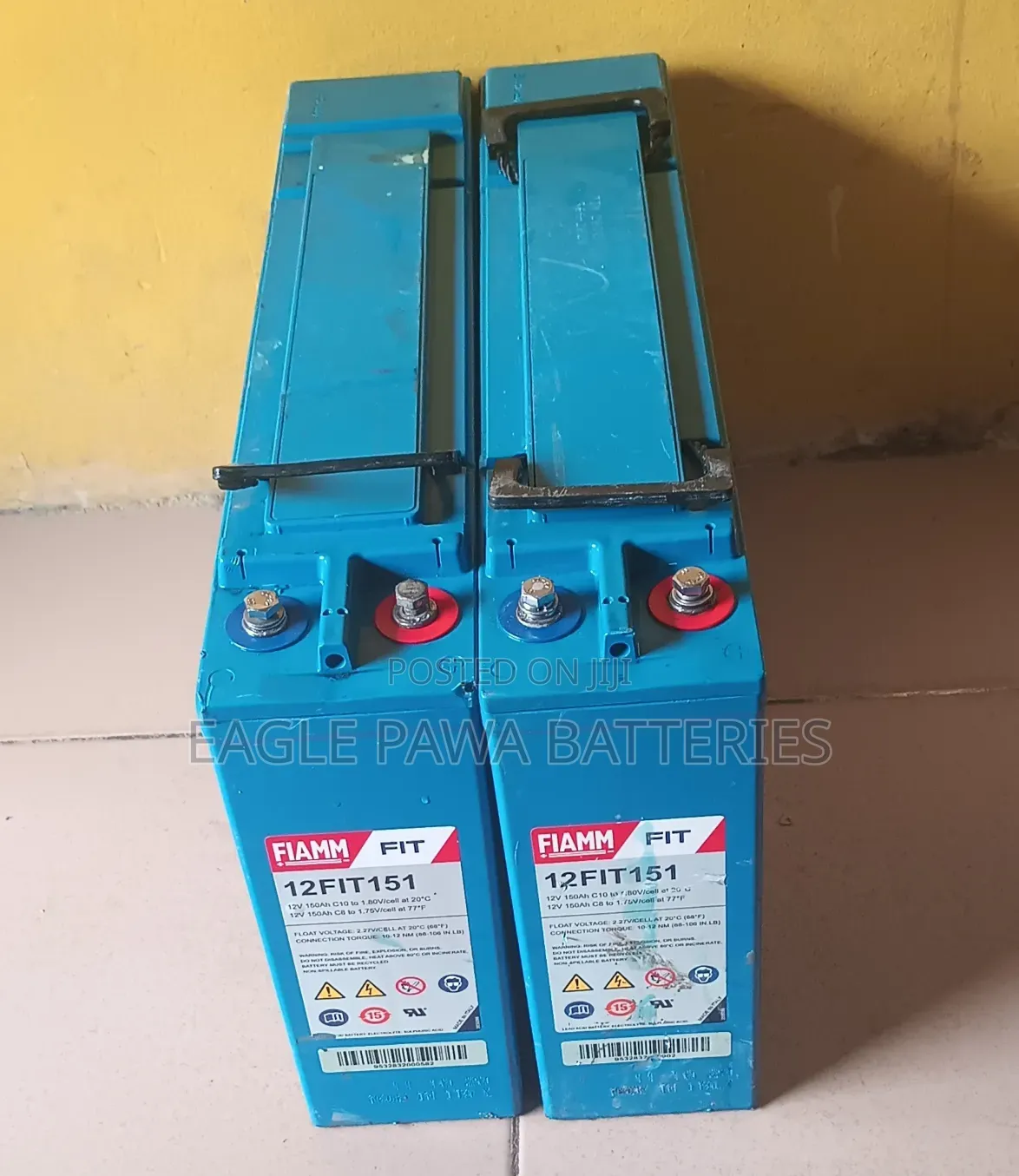 Fiam 150amps AGM Battery
