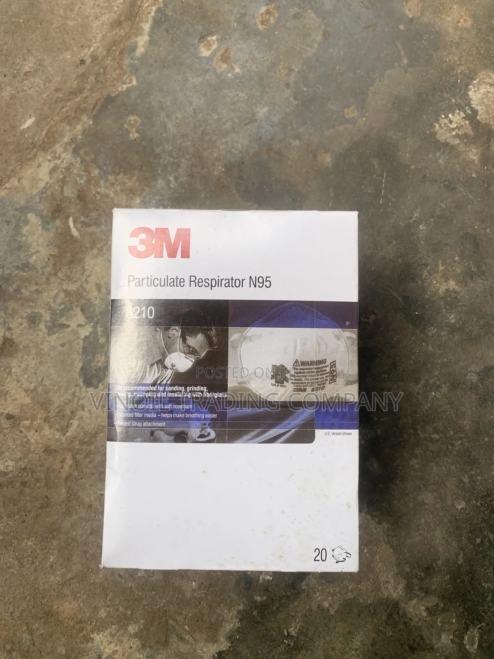 3M Particulate Respirator N95 - Model 8210