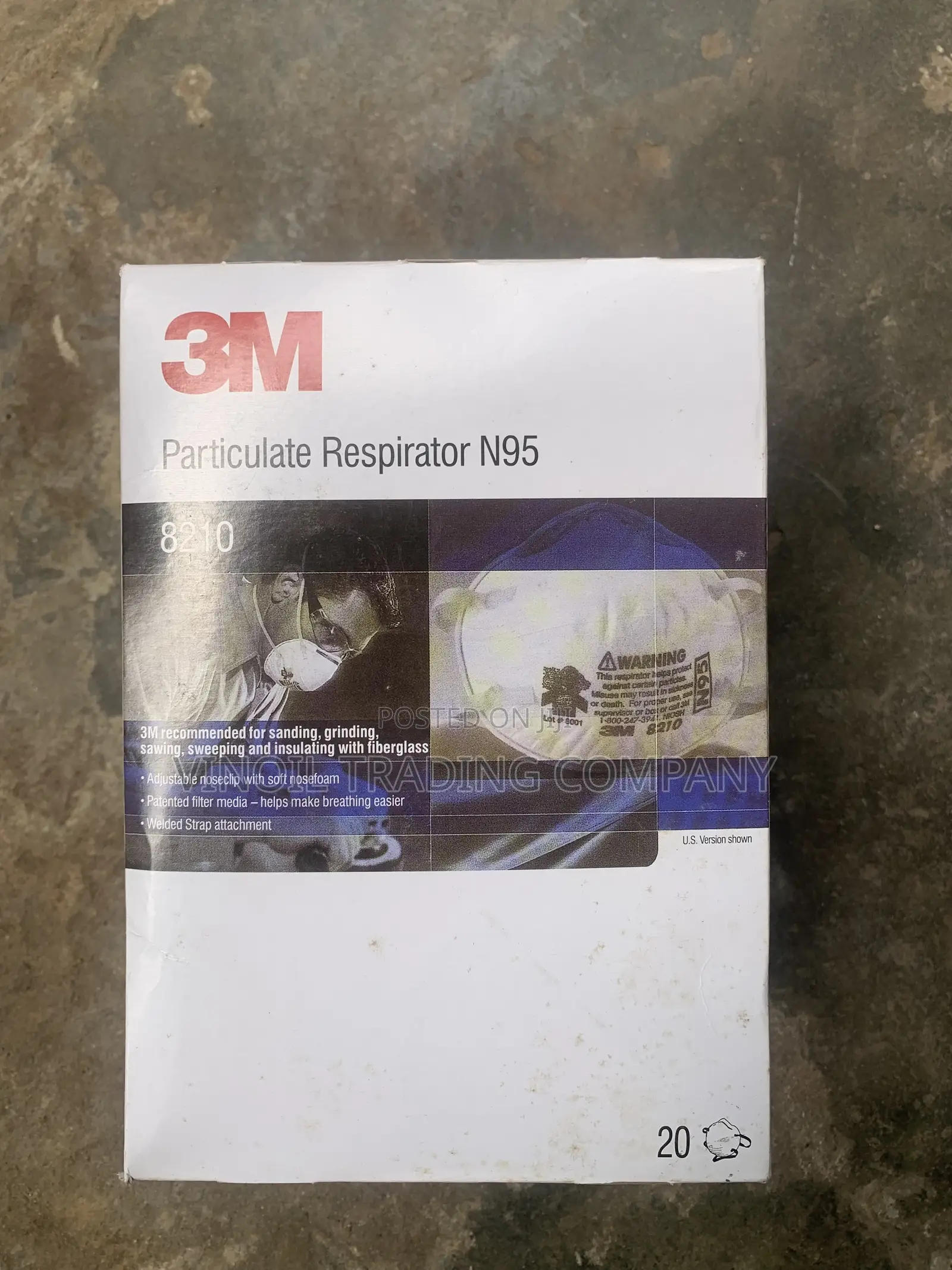3M Particulate Respirator N95 - Model 8210