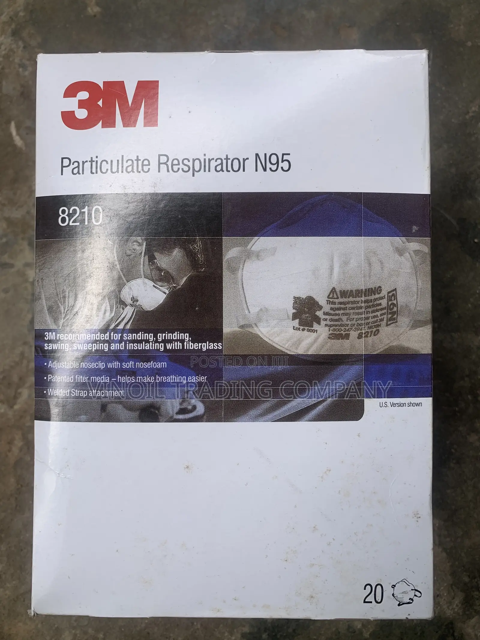 3M Particulate Respirator N95 - Model 8210