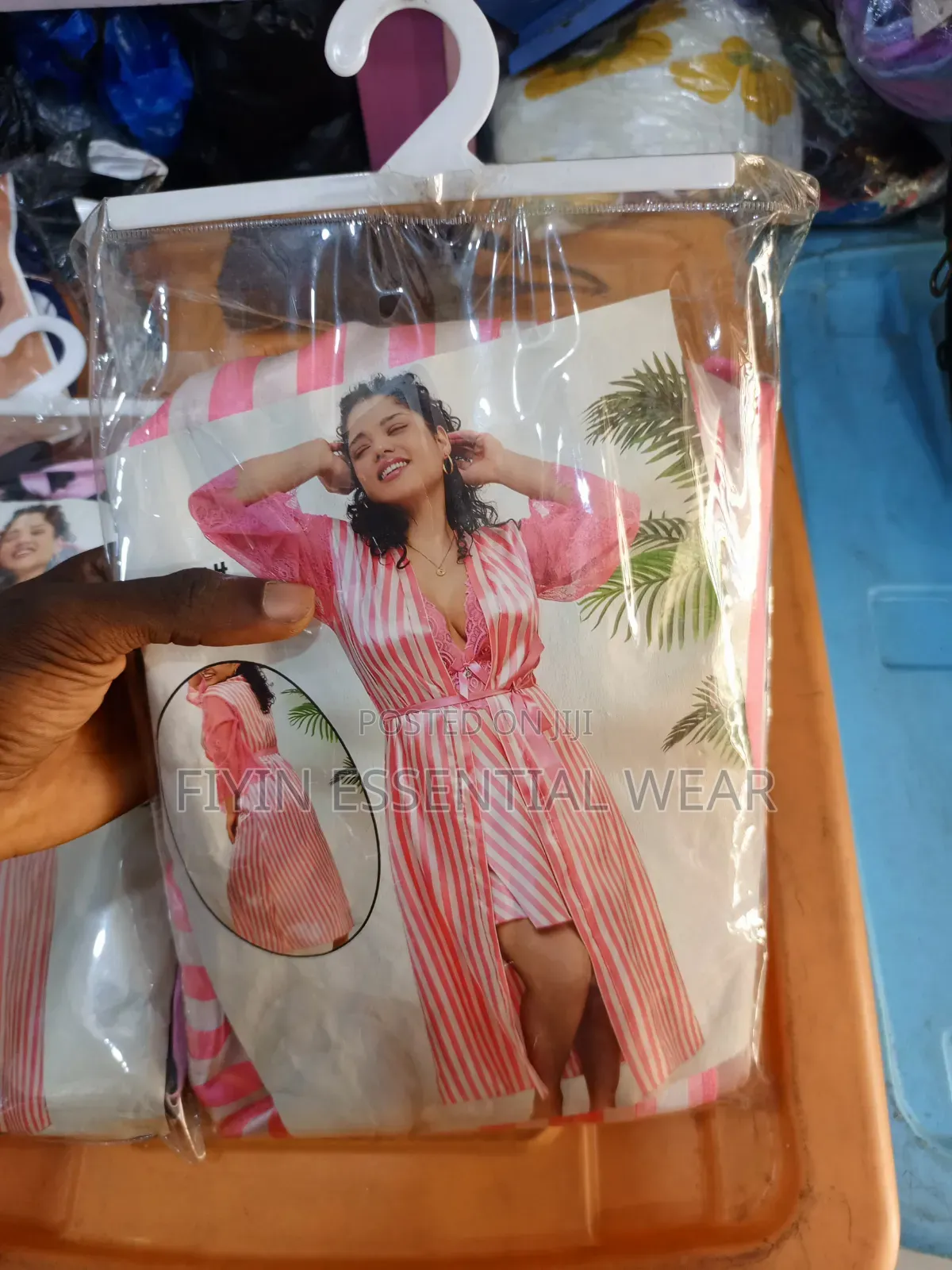2-Piece Ladies Robe Sleepwear