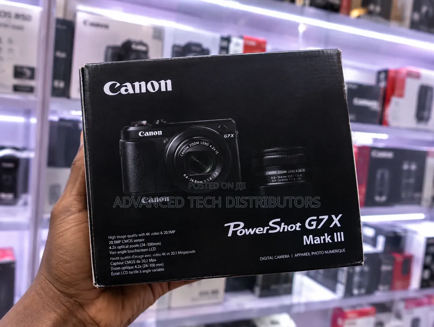 Canon Powershot G7X Mark III
