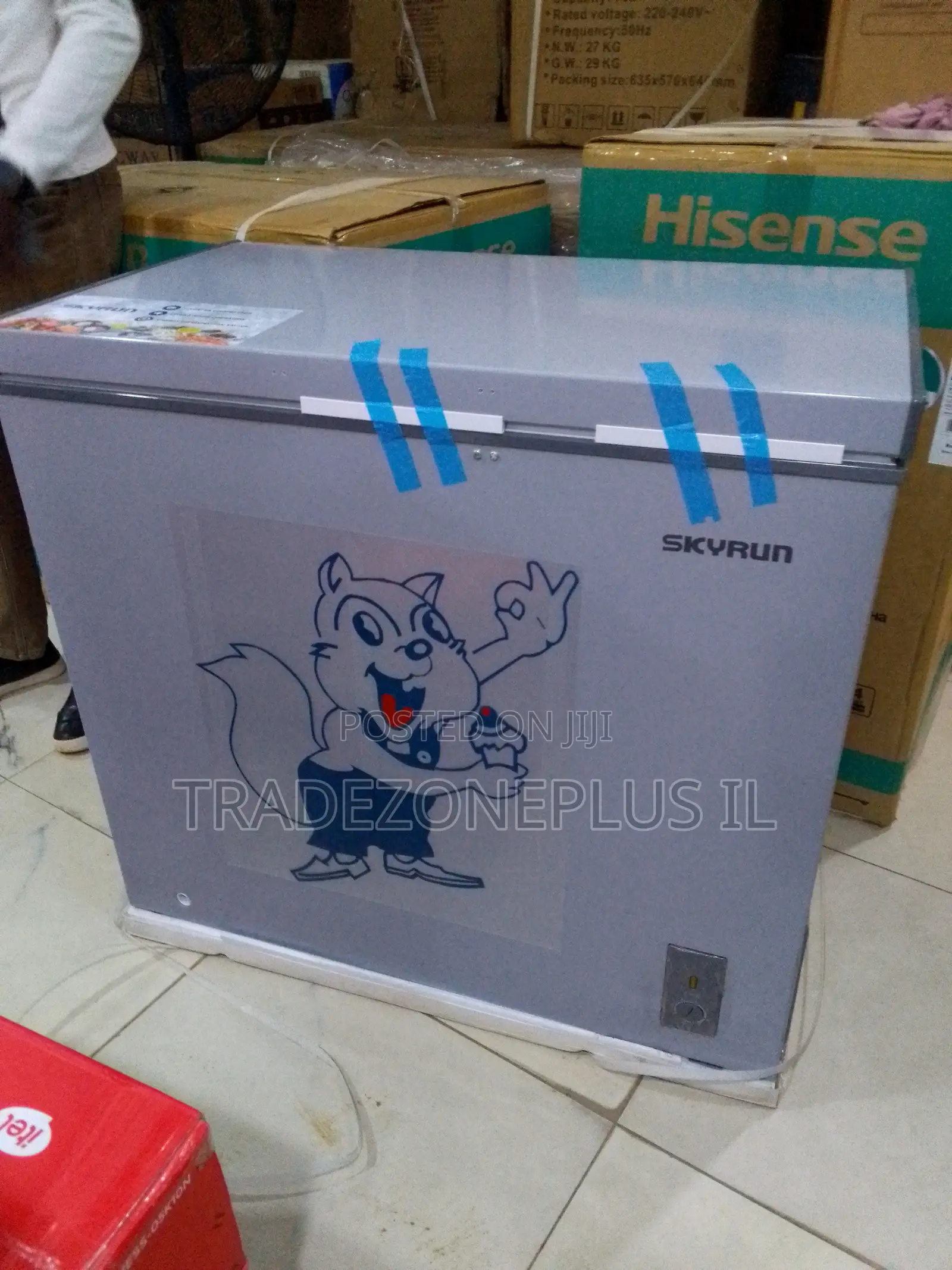 SkyRun BD-250AI 250L Chest Freezer