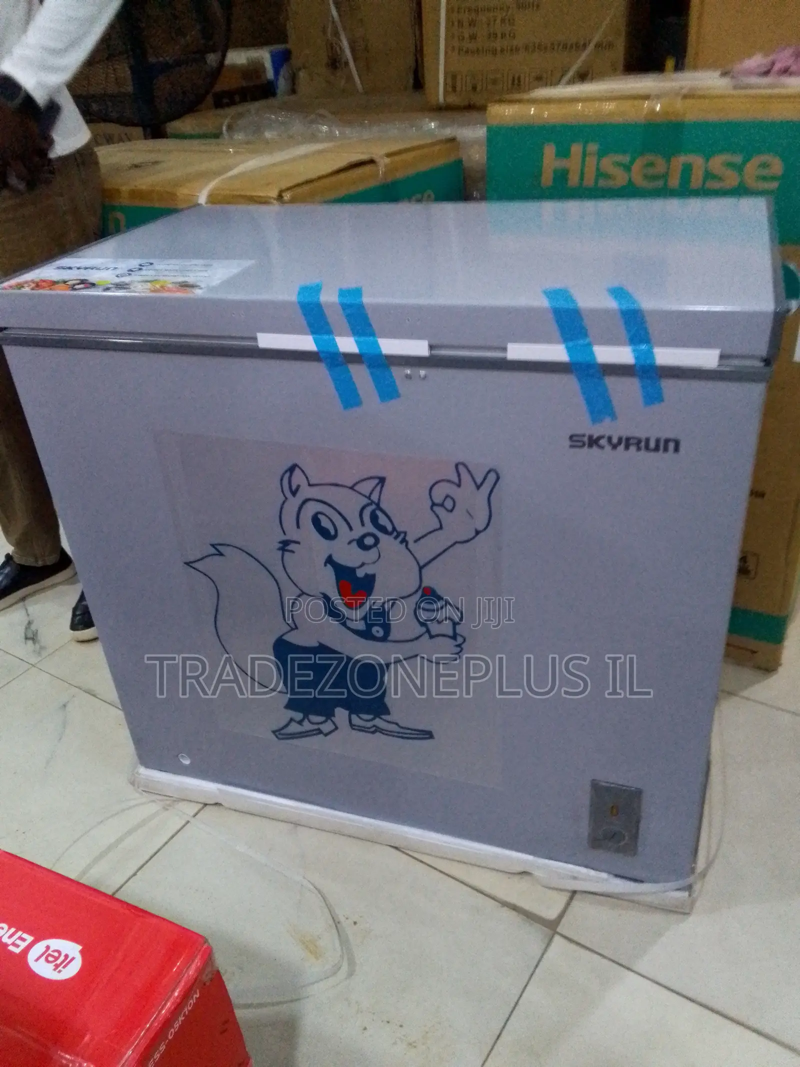 SkyRun BD-250AI 250L Chest Freezer