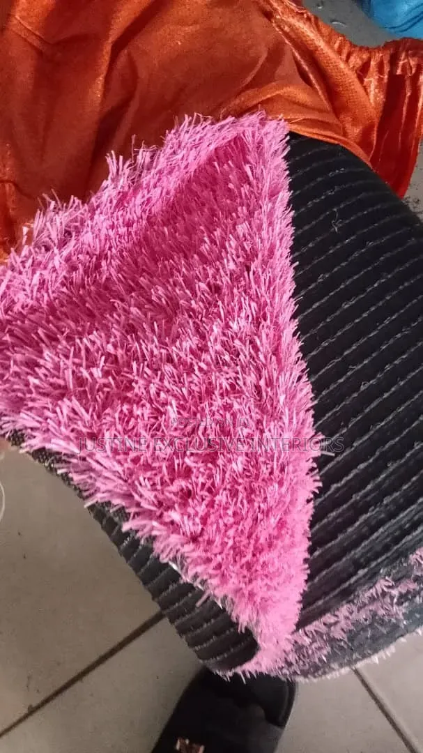 Pink Grass Carpet