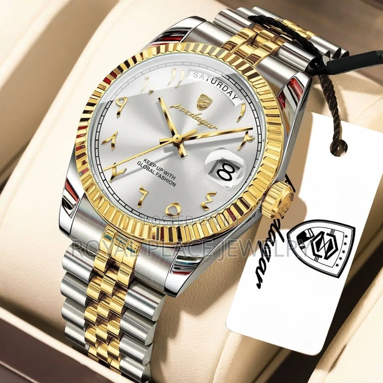 Luxury Chain Strap Poedagar Watch
