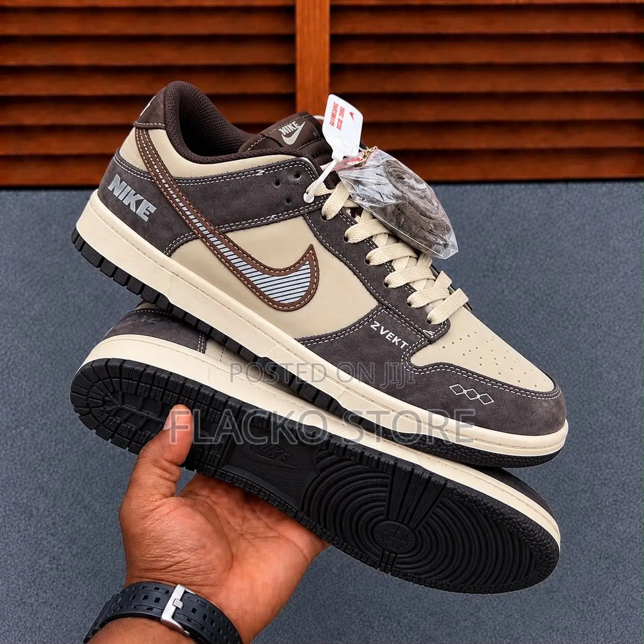 Premium Nike Sb Dunk Low Brown Beige Sneakers