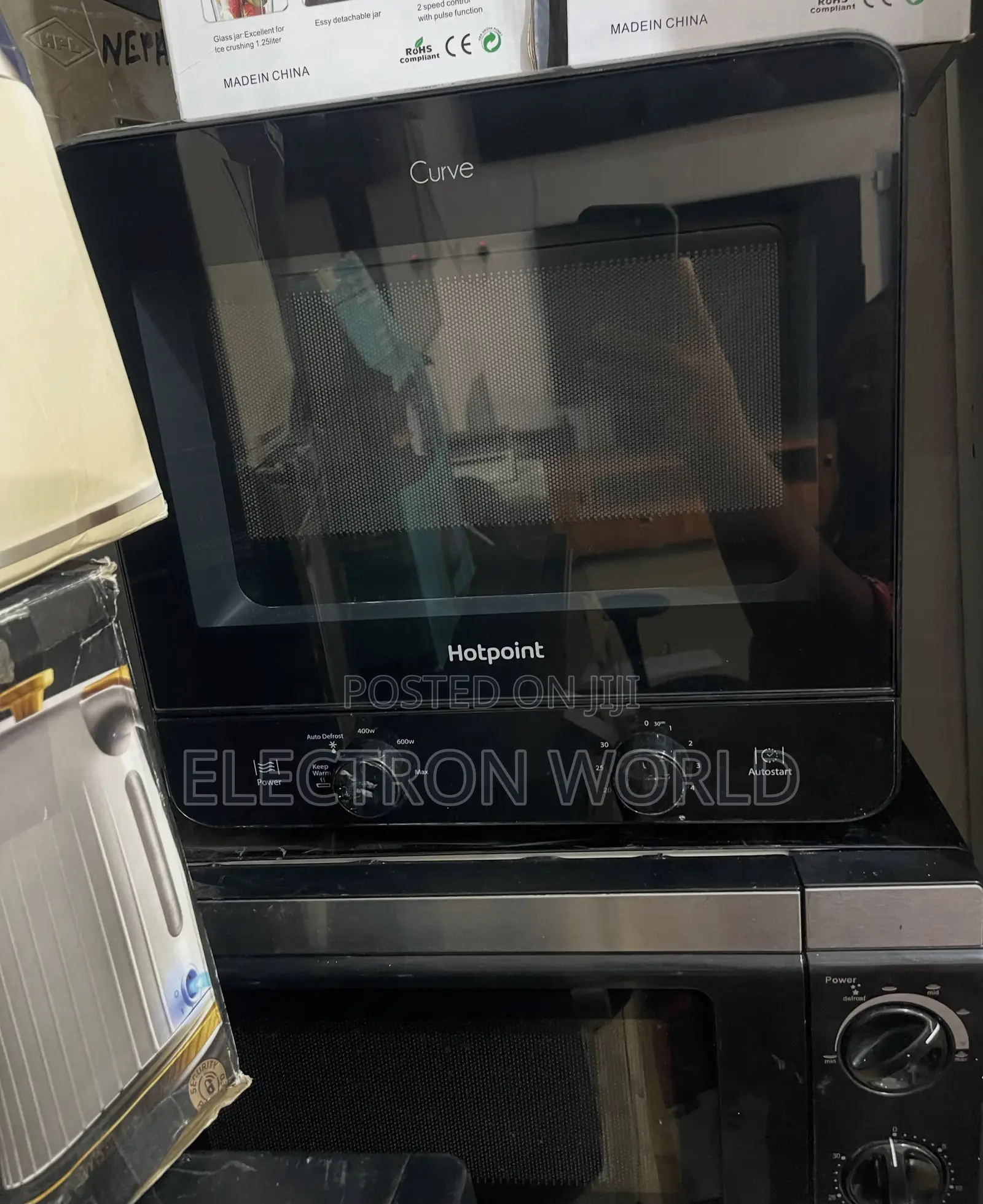 15l Hotpoint Curved Microwave