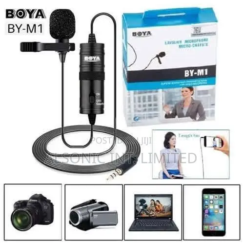 Boya BY-M1 Professional Omni-Directional Lavalier Microphone