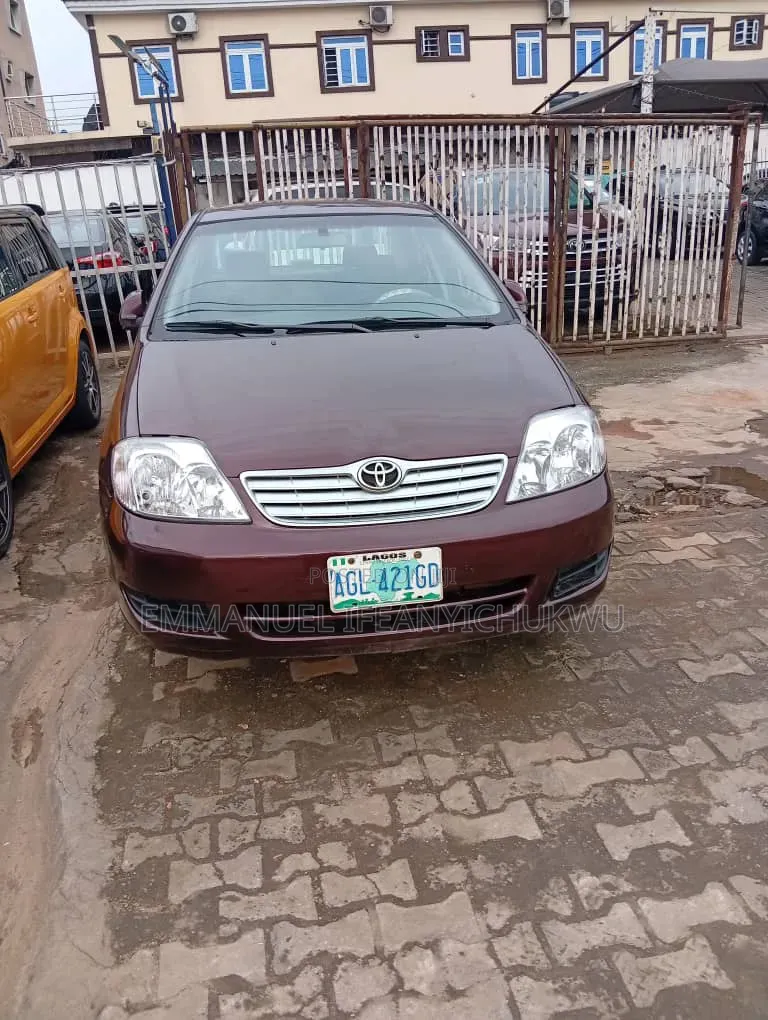 Toyota Corolla Sedan 2001 Brown