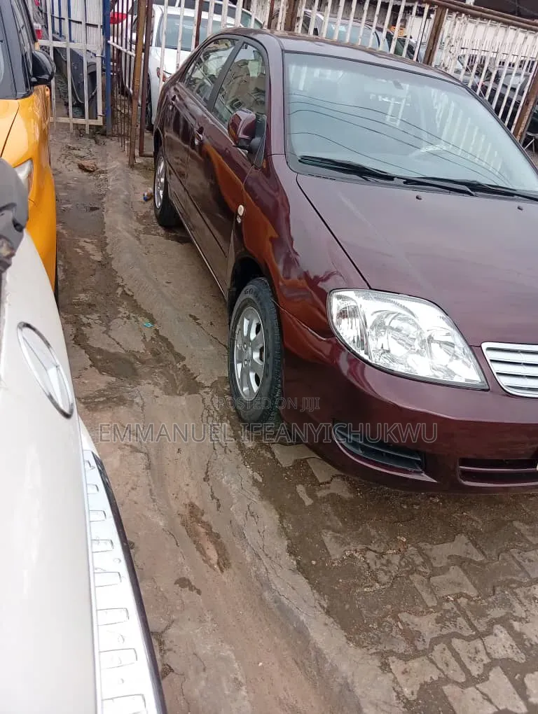 Toyota Corolla Sedan 2001 Brown