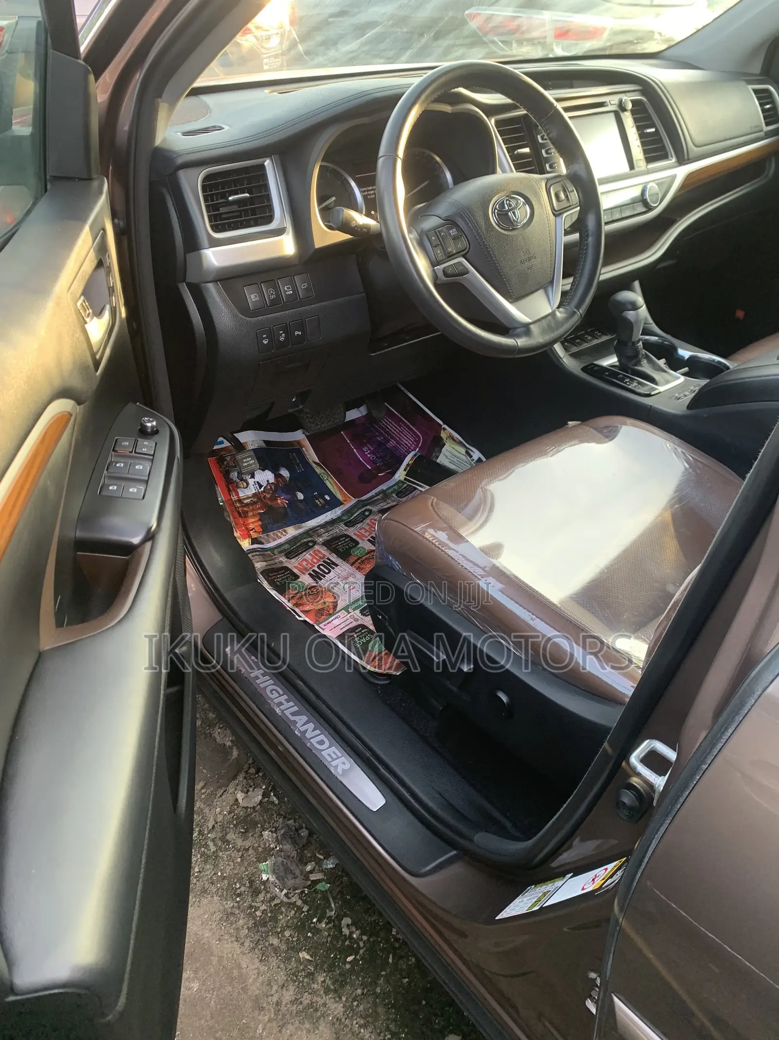 Toyota Highlander Limited Platinum 4x4 V6 (3.5L 6cyl 8A) 2018 Brown