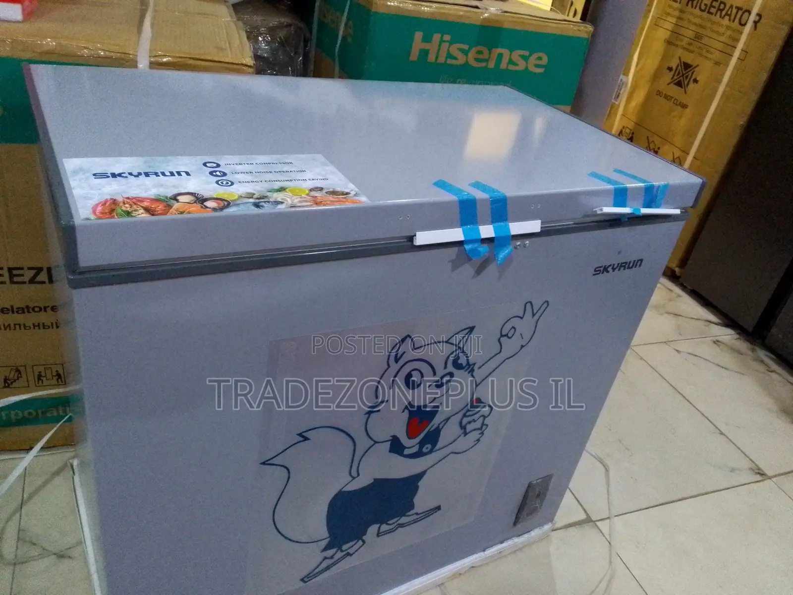 BD-250AI SkyRun Deep Freezer 250L