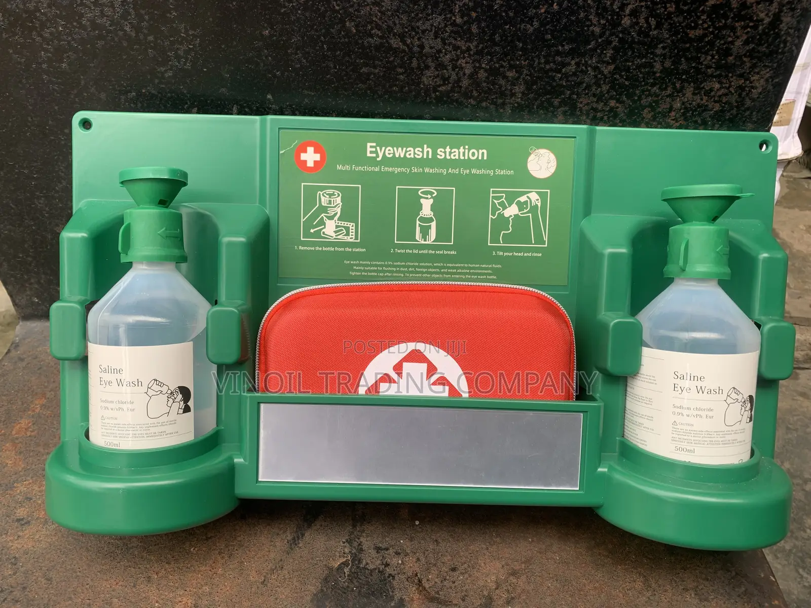 Eyewash Station - Multi Functional Emergency Skin Washing