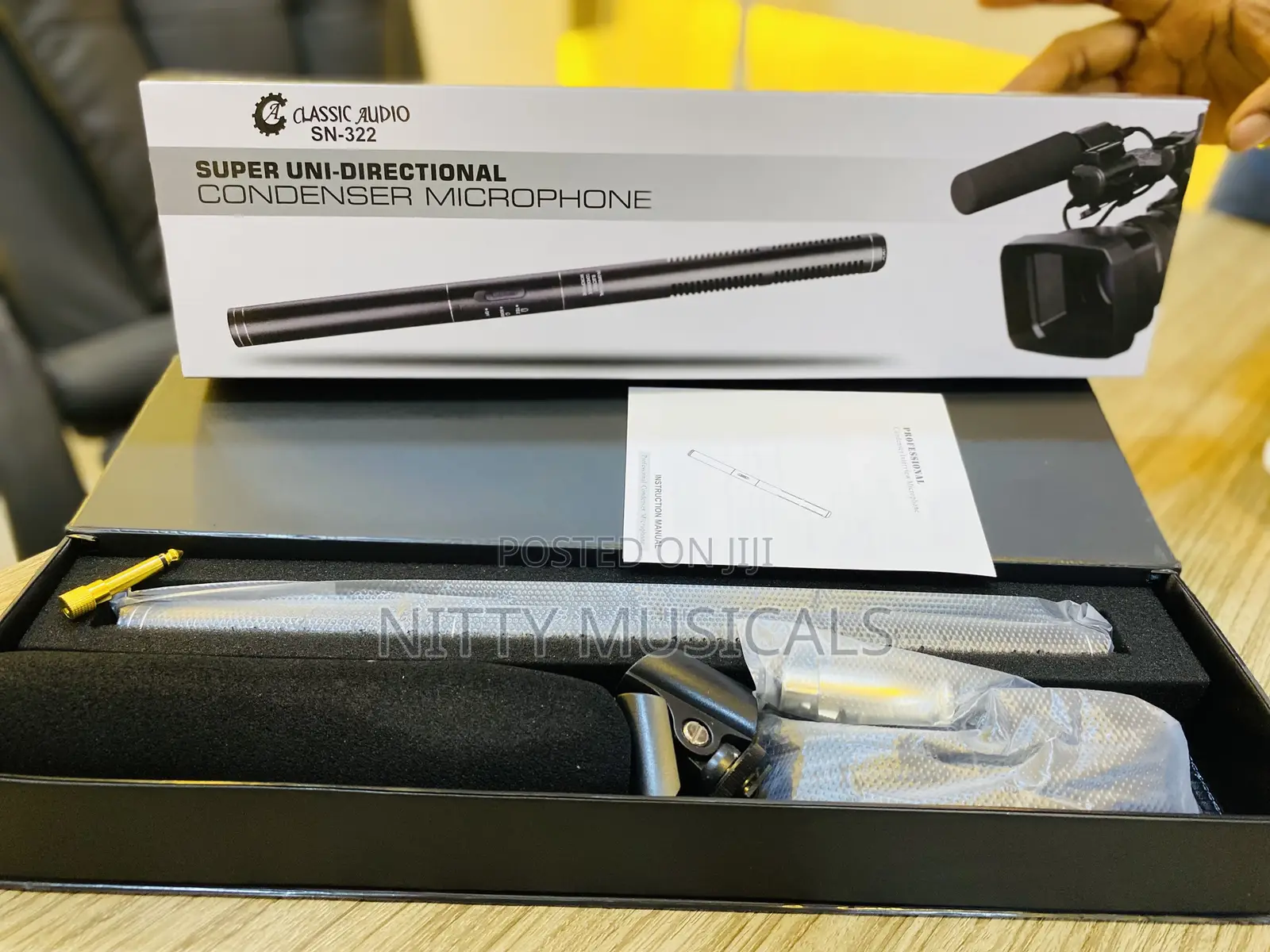 Classic Audio Condenser Microphone SN322