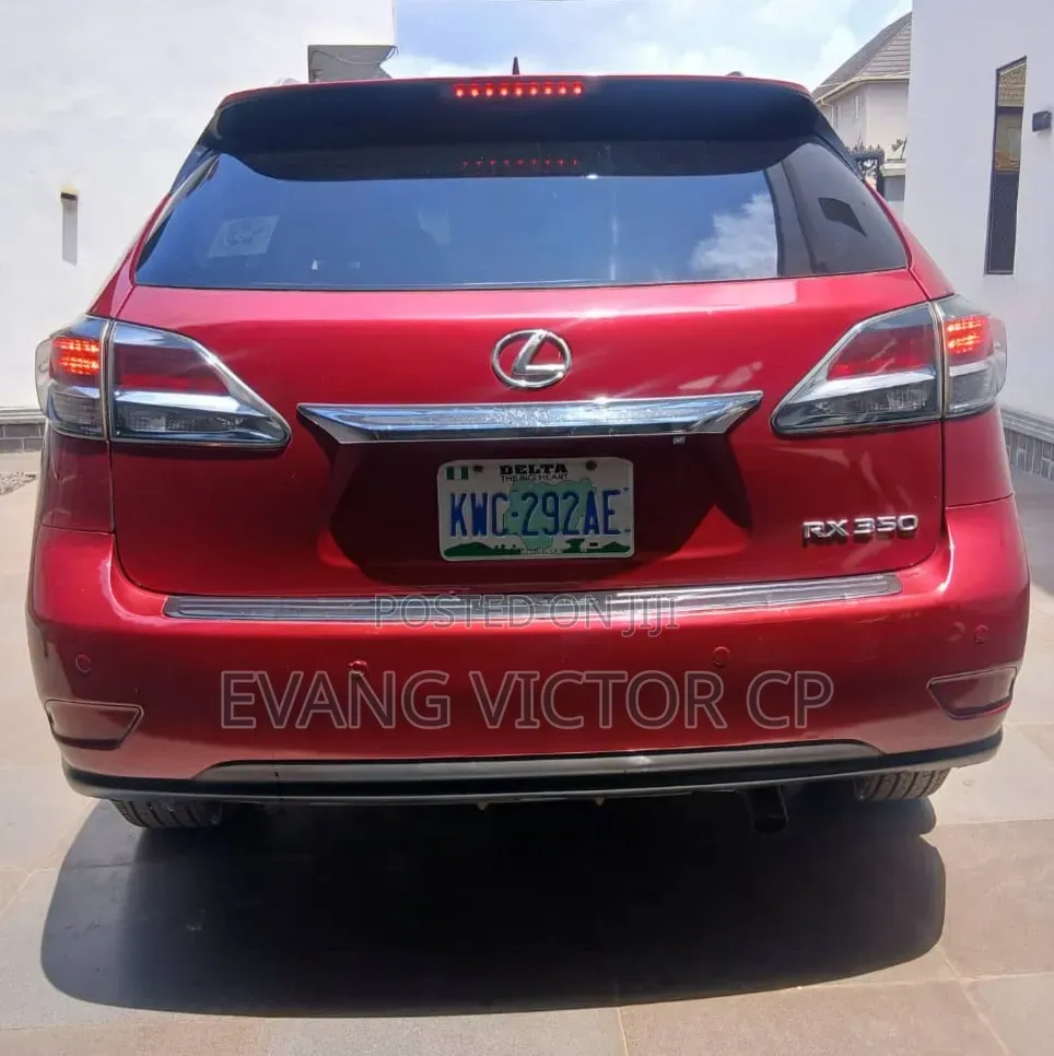 Lexus RX 350 2010 Red