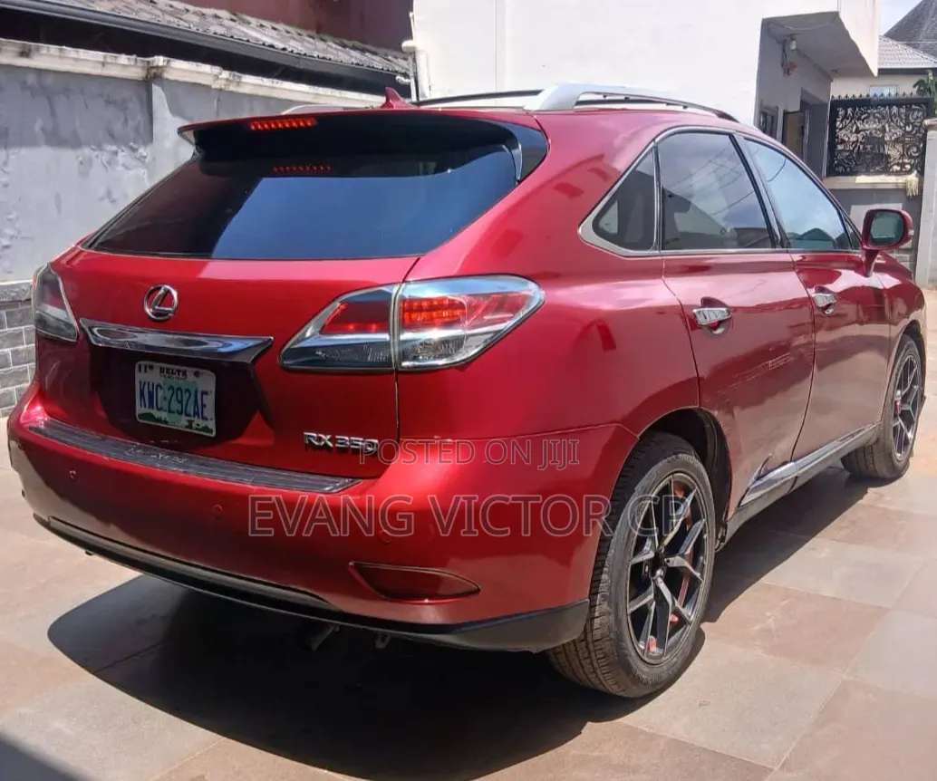 Lexus RX 350 2010 Red