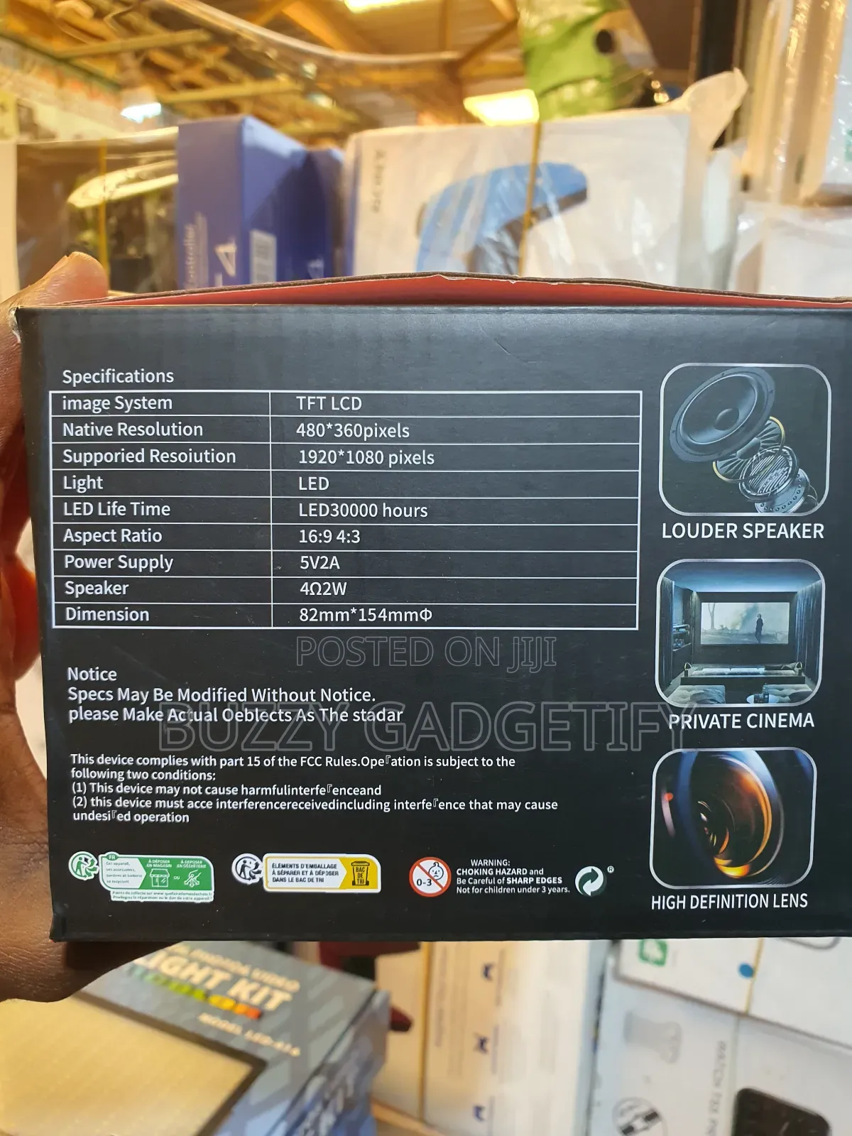 Mini Projector Film & Video