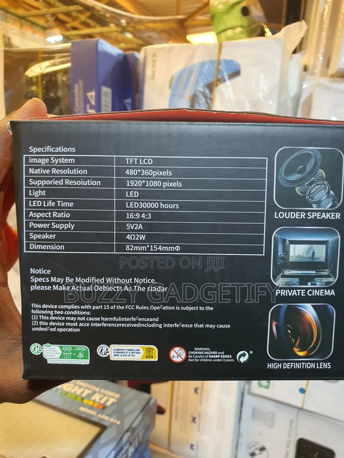 Mini Projector Film & Video