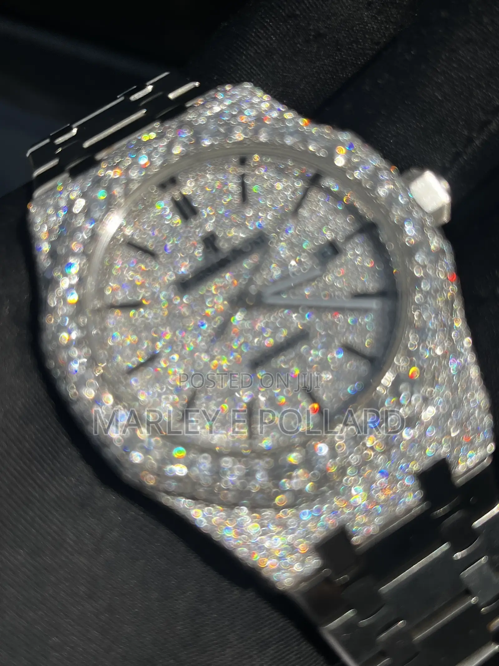 VVS 1 Moissanite Diamond Audemars Piguet Ap Wrist Watch