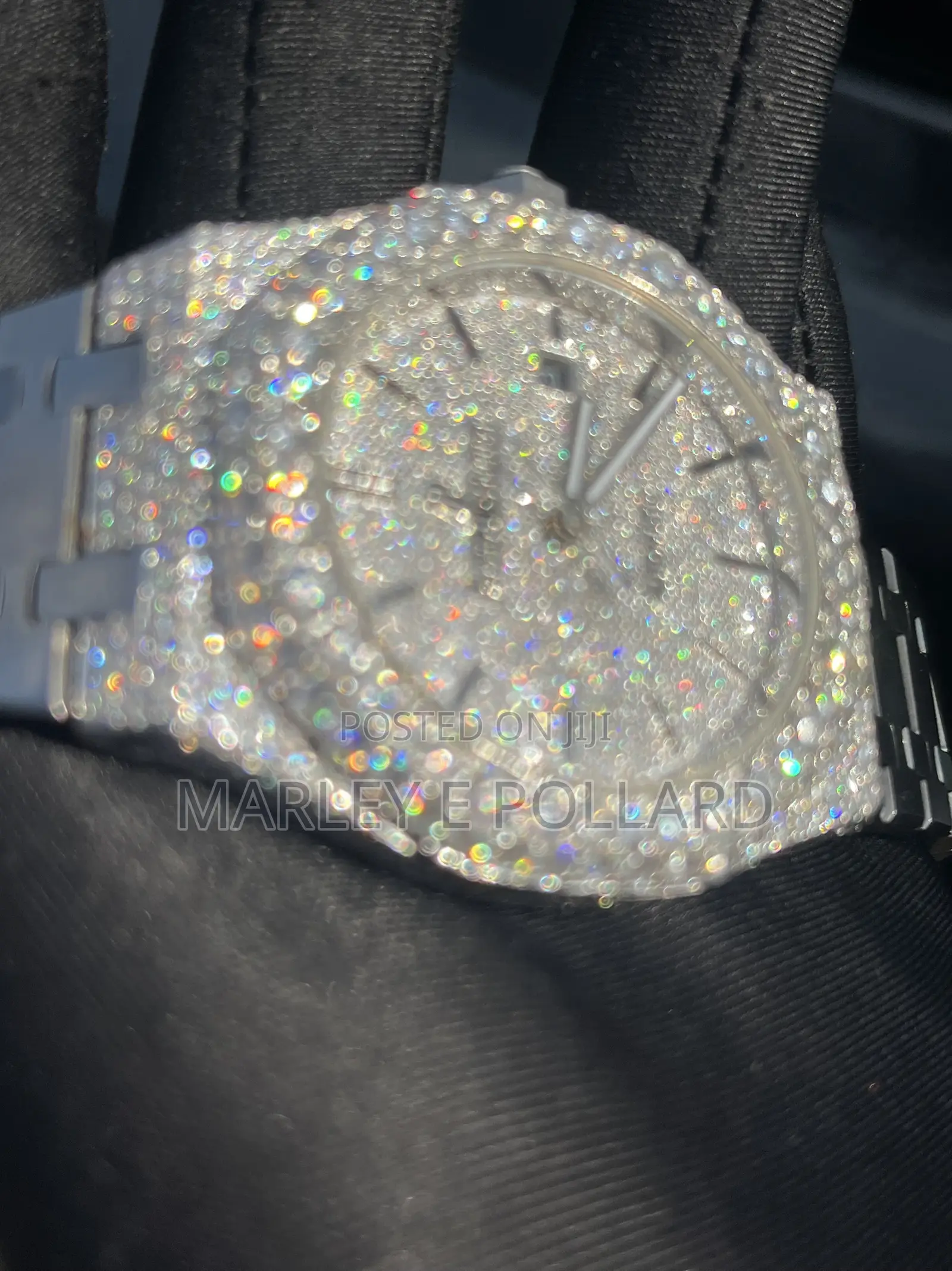 VVS 1 Moissanite Diamond Audemars Piguet Ap Wrist Watch