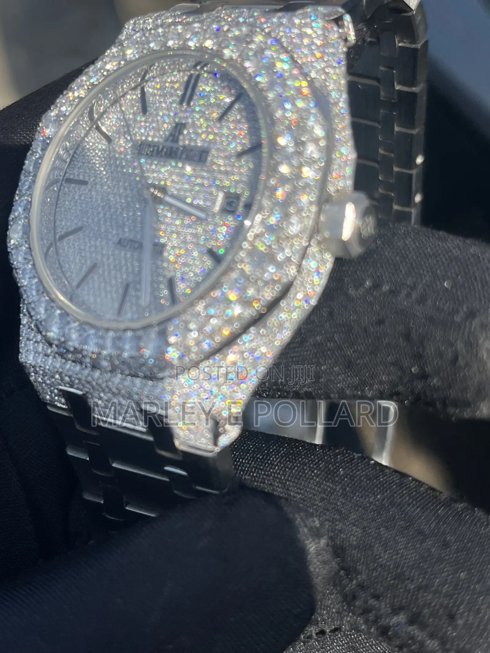 VVS 1 Moissanite Diamond Audemars Piguet Ap Wrist Watch
