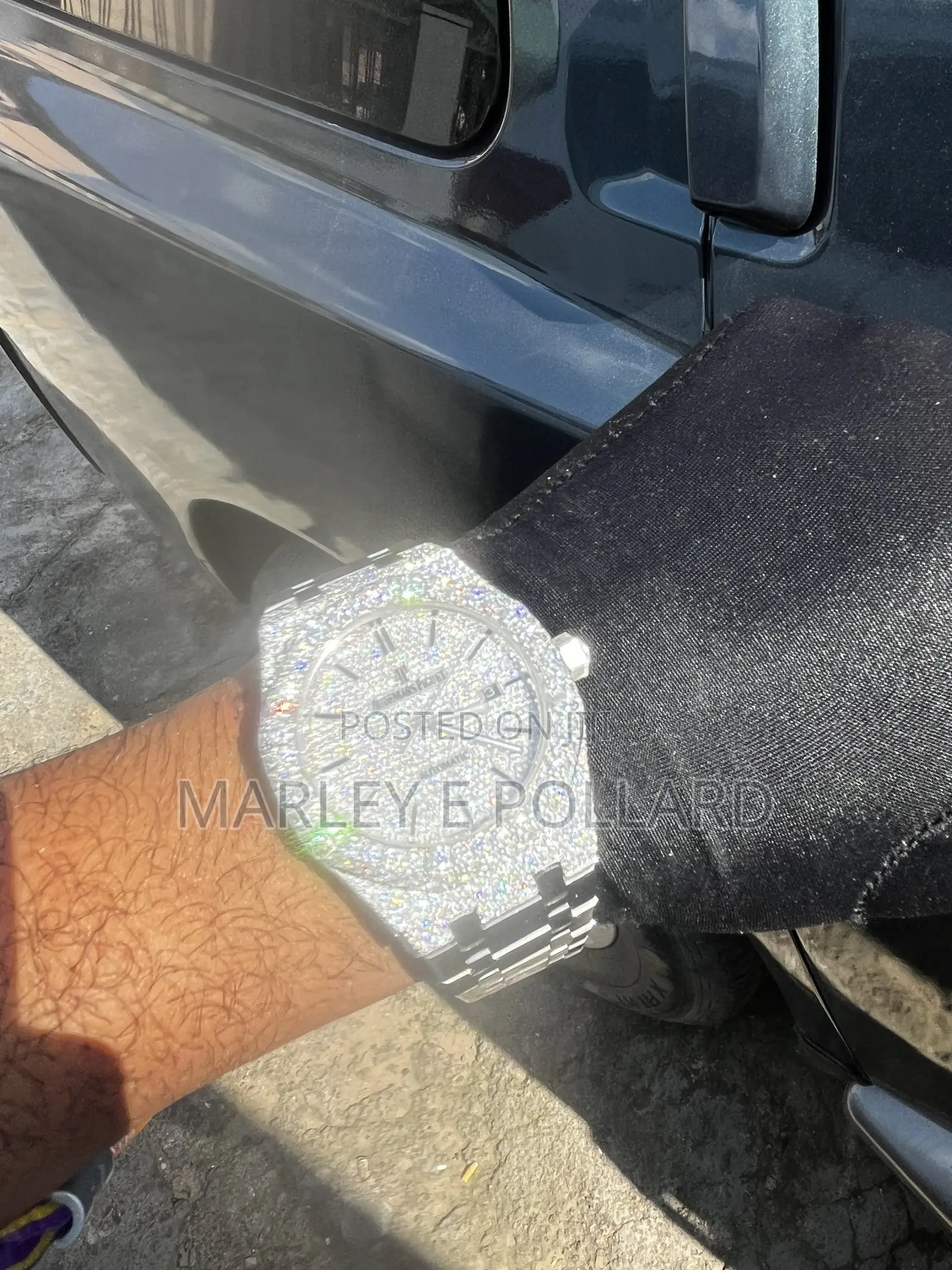VVS 1 Moissanite Diamond Audemars Piguet Ap Wrist Watch